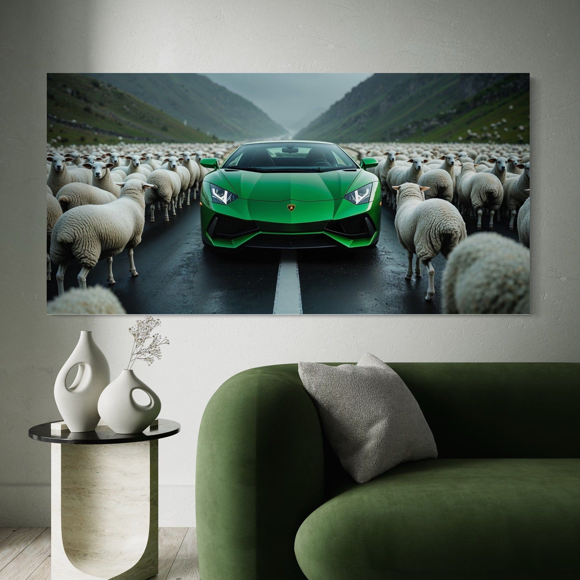 Lamborghini Aventador - Green Menace