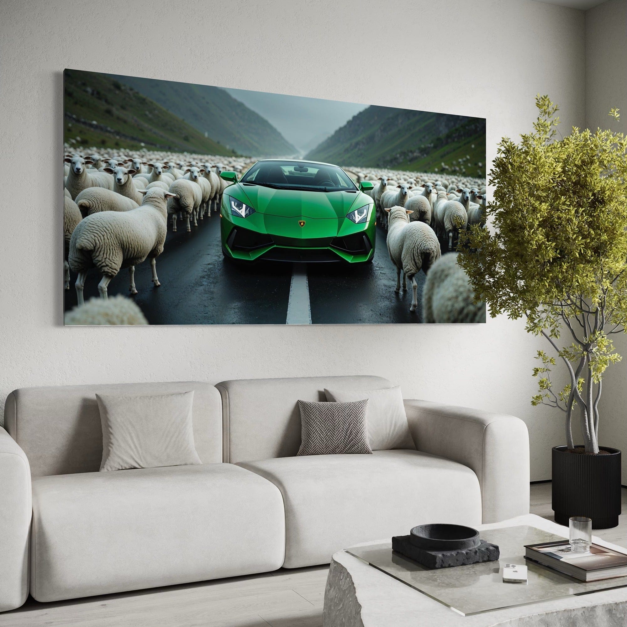Lamborghini Aventador - Green Menace