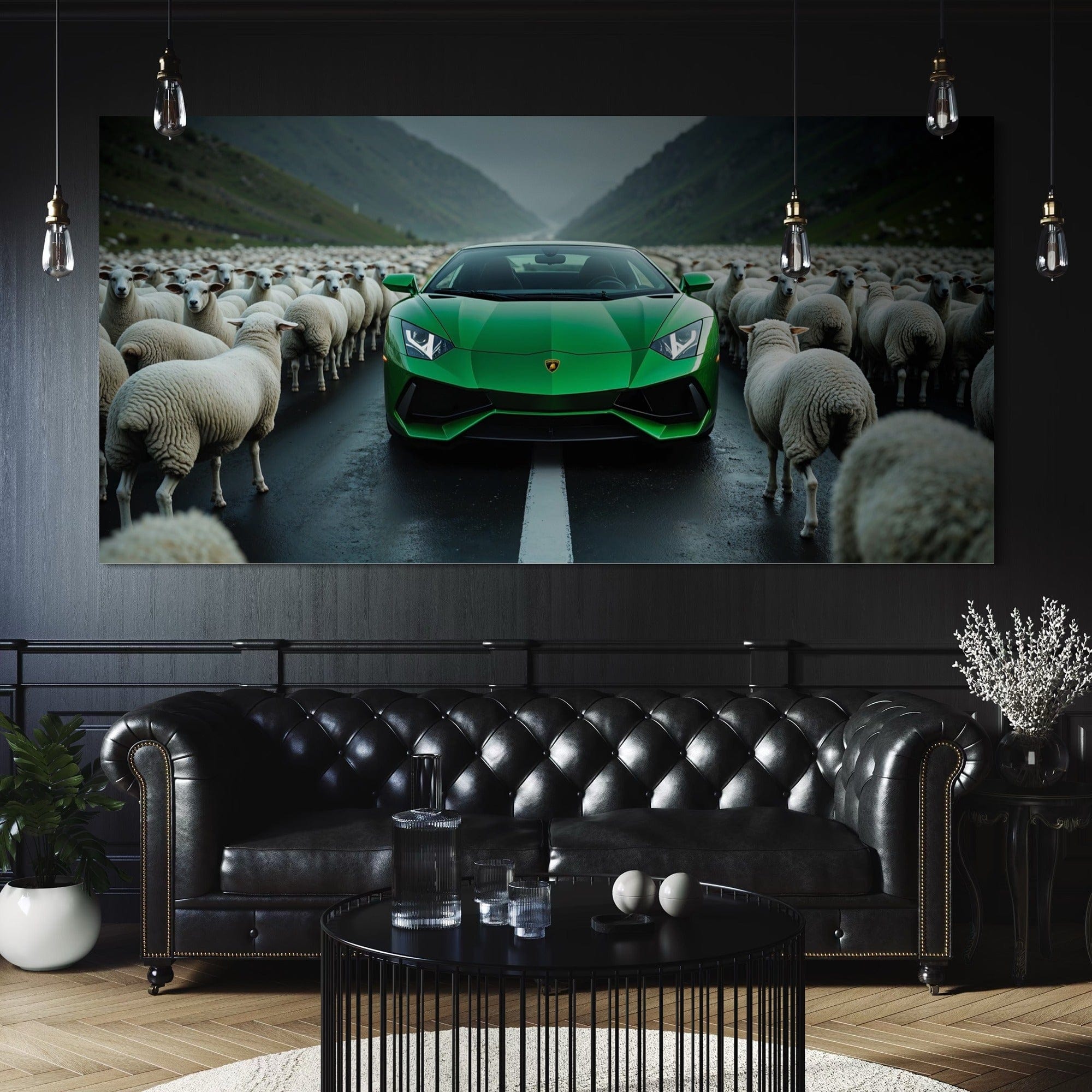 Lamborghini Aventador - Green Menace