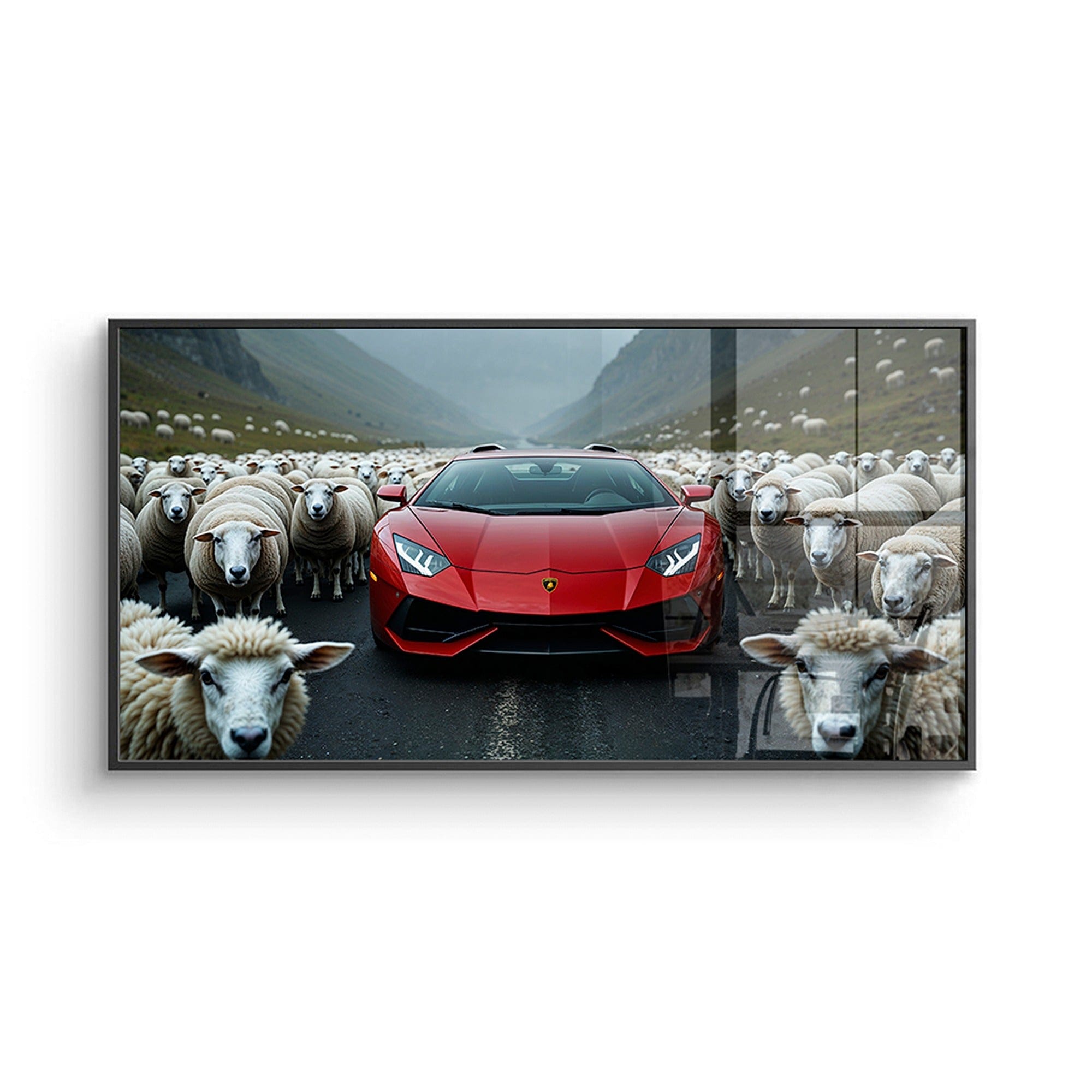 Lamborghini Aventador Red - Sheep Whisperer