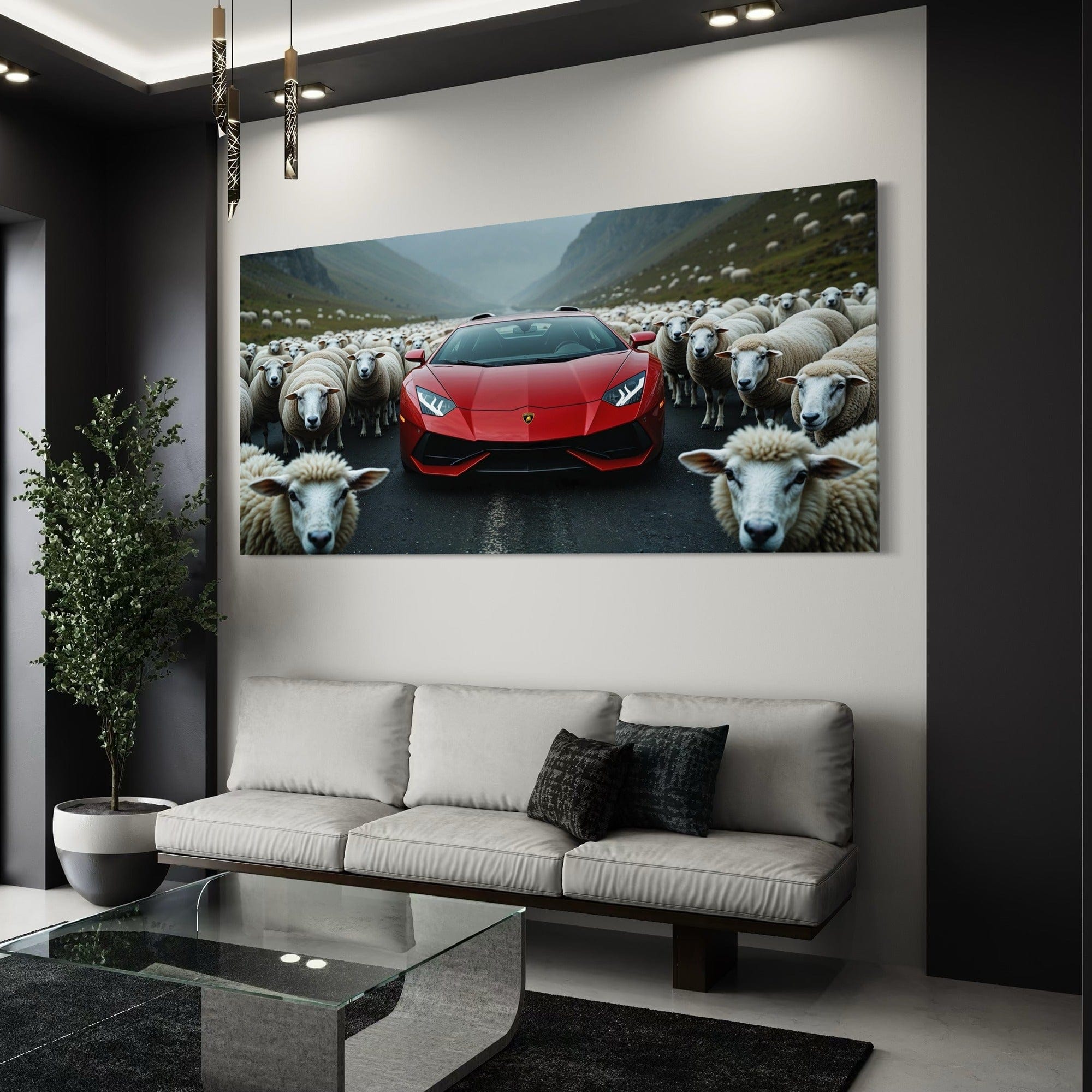Lamborghini Aventador Red - Sheep Whisperer
