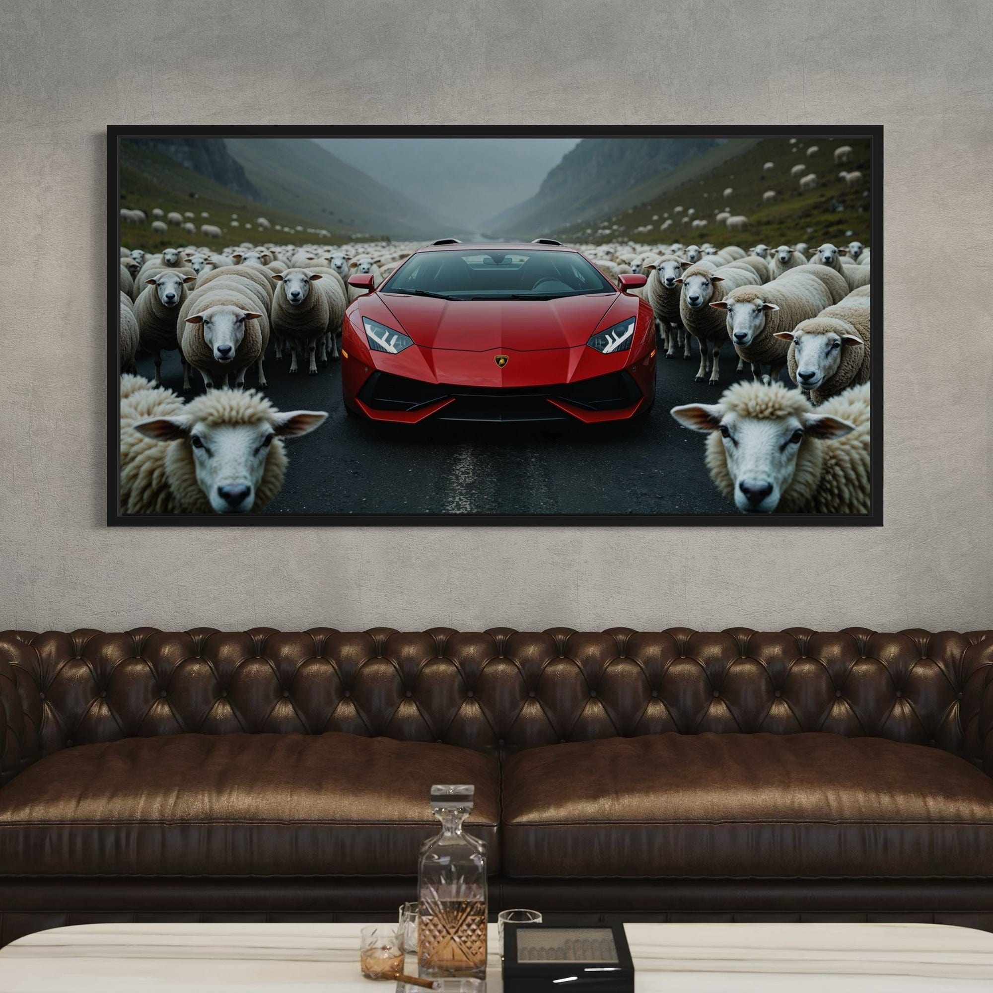 Lamborghini Aventador Red - Sheep Whisperer