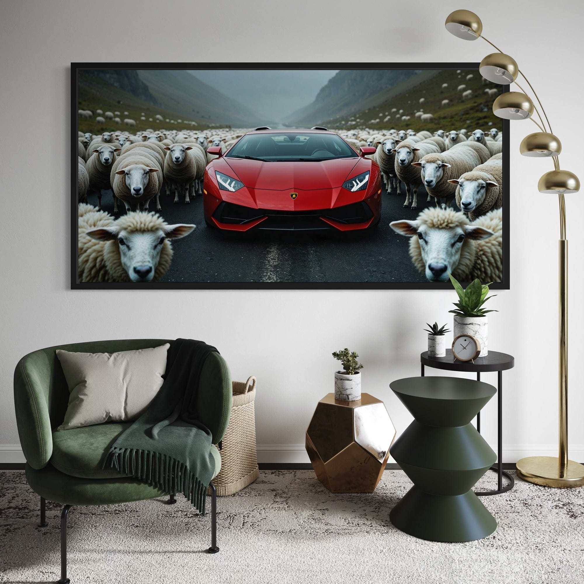 Lamborghini Aventador Red - Sheep Whisperer