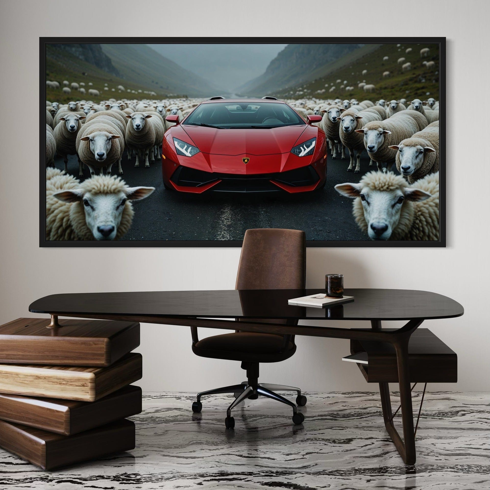 Lamborghini Aventador Red - Sheep Whisperer