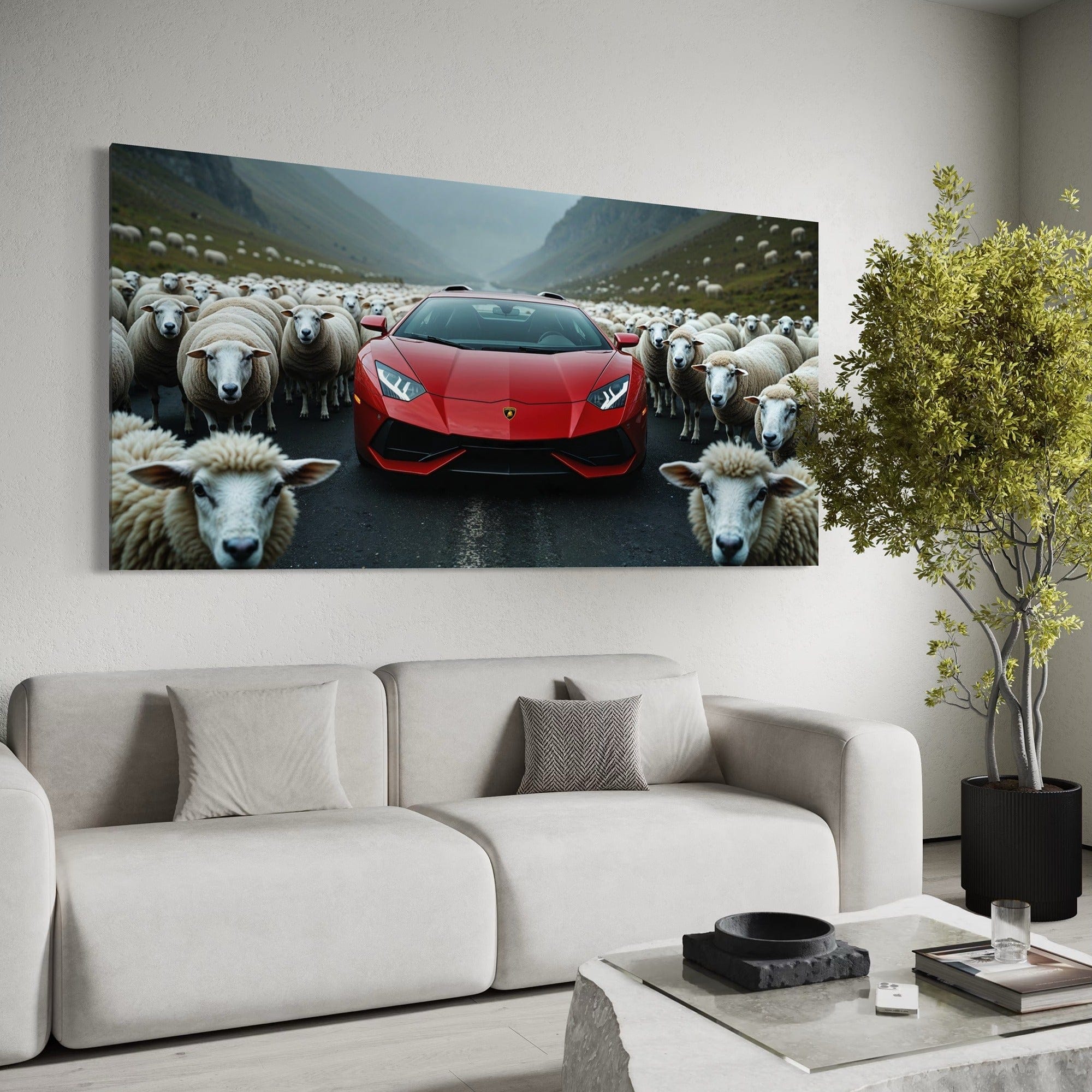 Lamborghini Aventador Red - Sheep Whisperer
