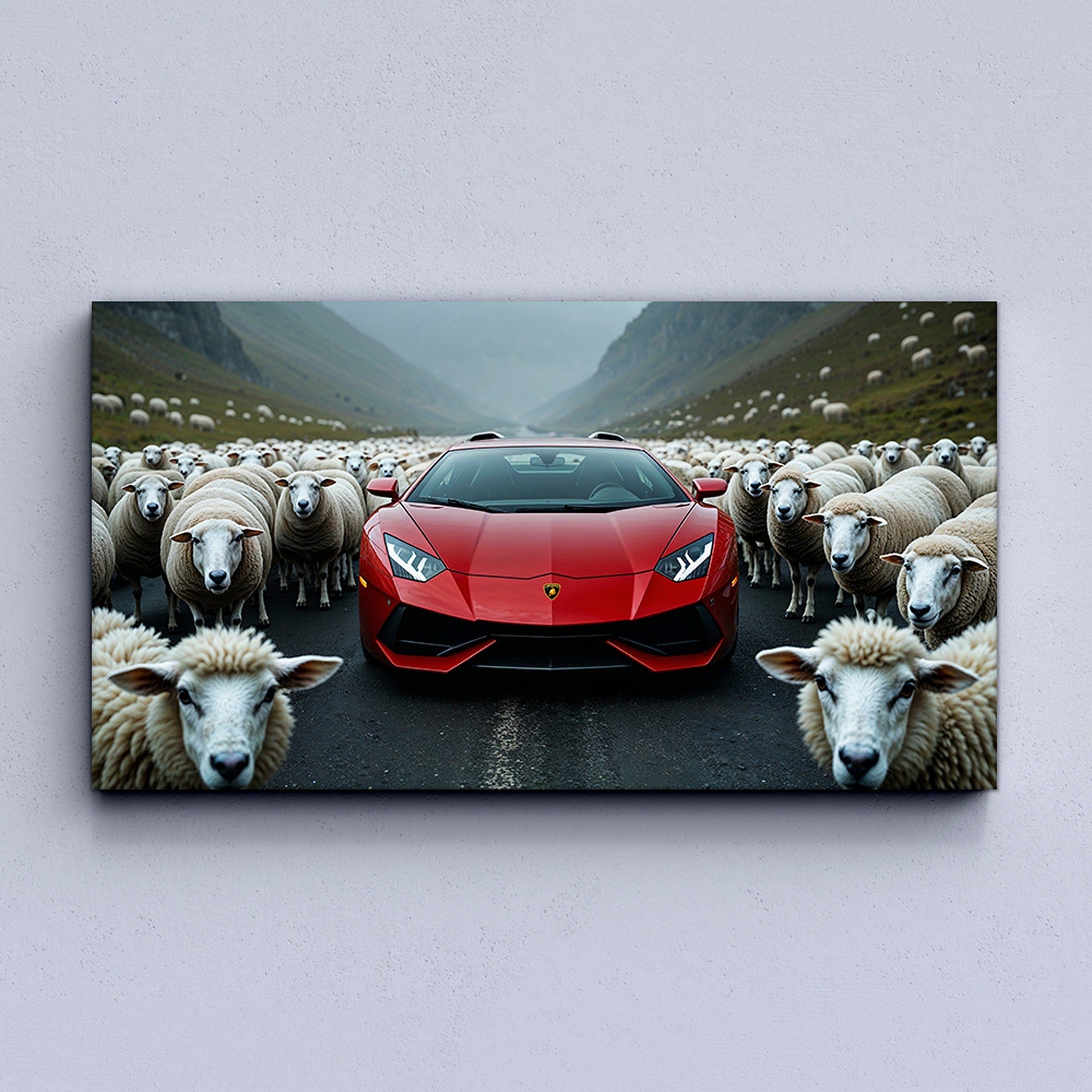 Lamborghini Aventador Red - Sheep Whisperer