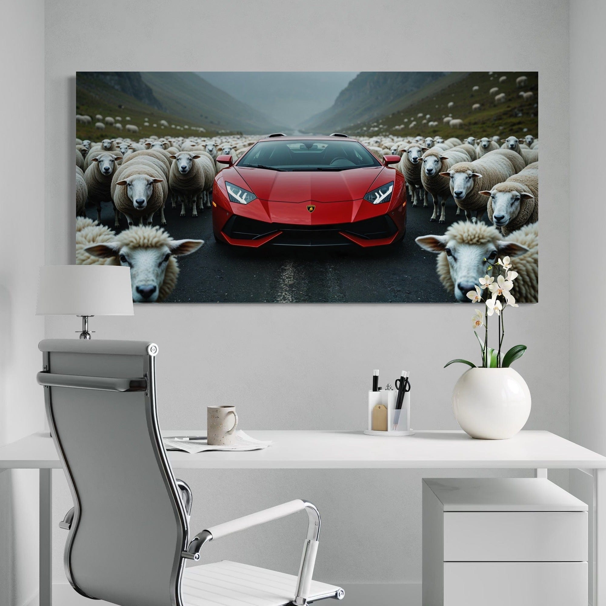 Lamborghini Aventador Red - Sheep Whisperer