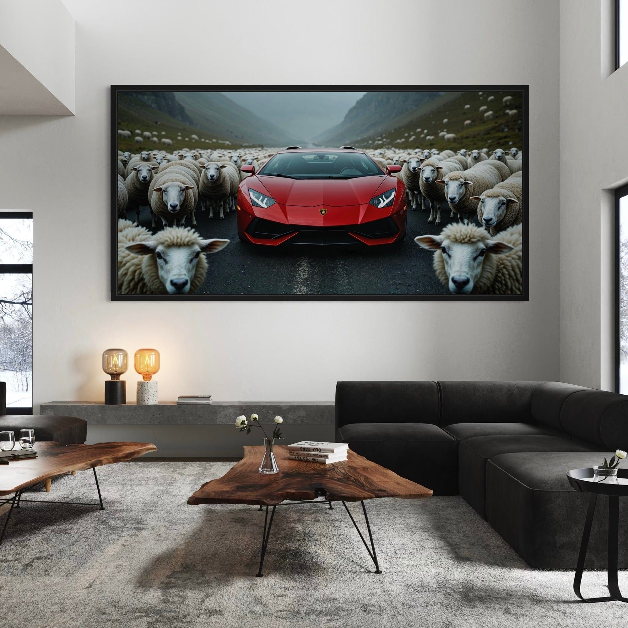 Lamborghini Aventador Red - Sheep Whisperer