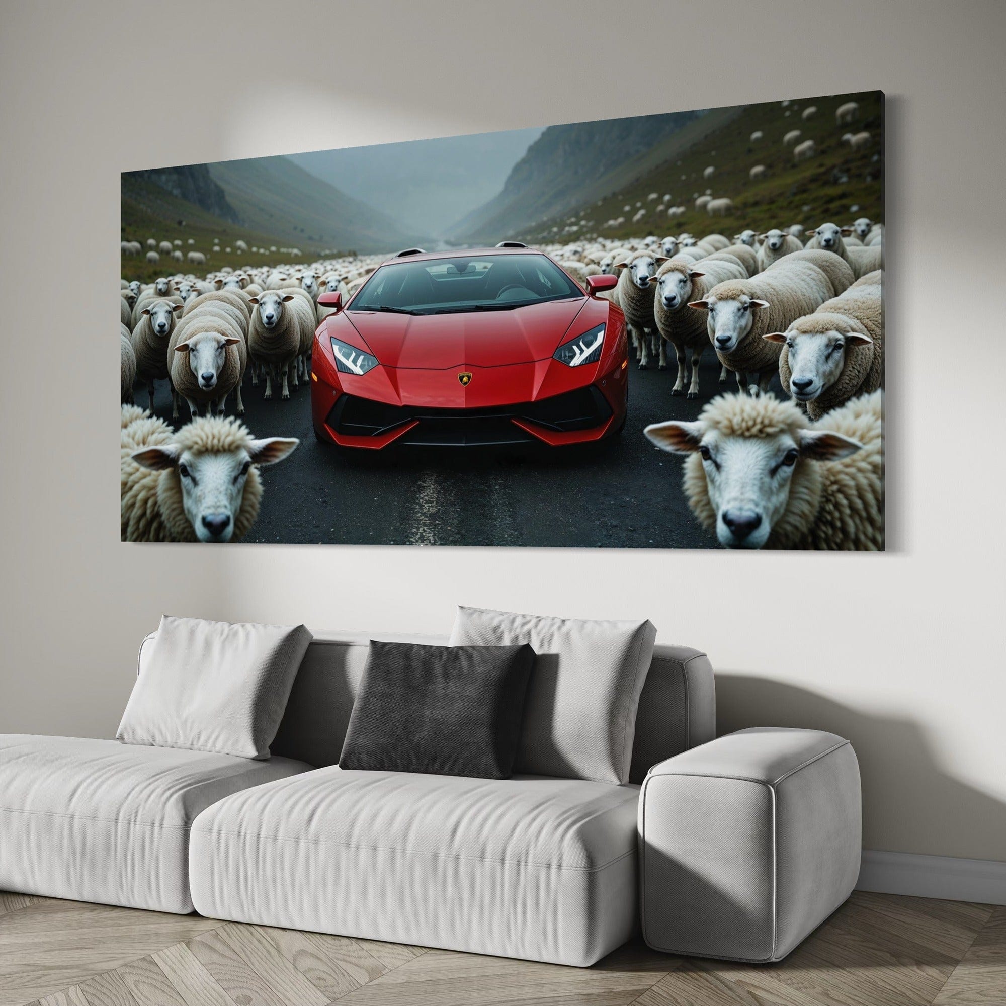 Lamborghini Aventador Red - Sheep Whisperer