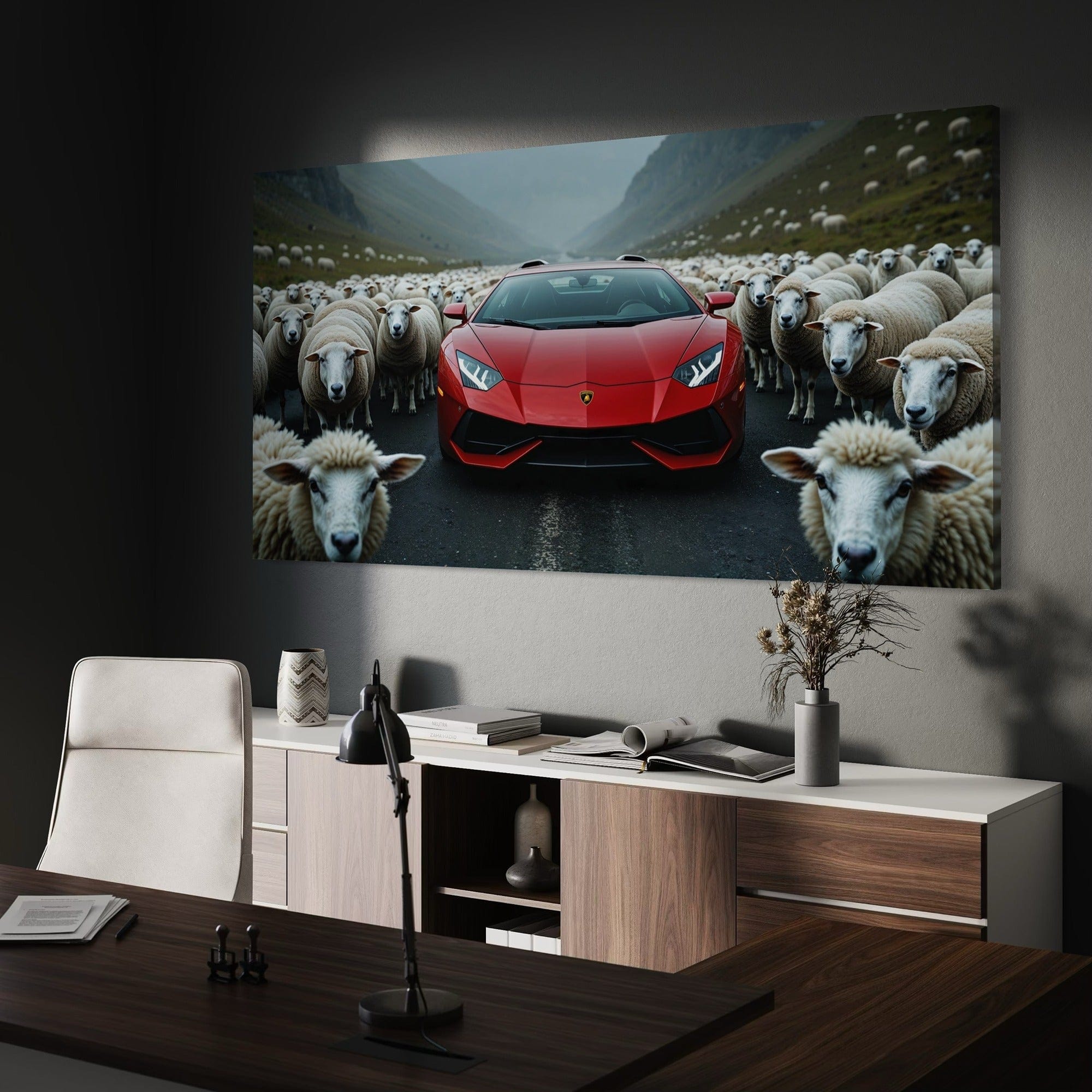 Lamborghini Aventador Red - Sheep Whisperer