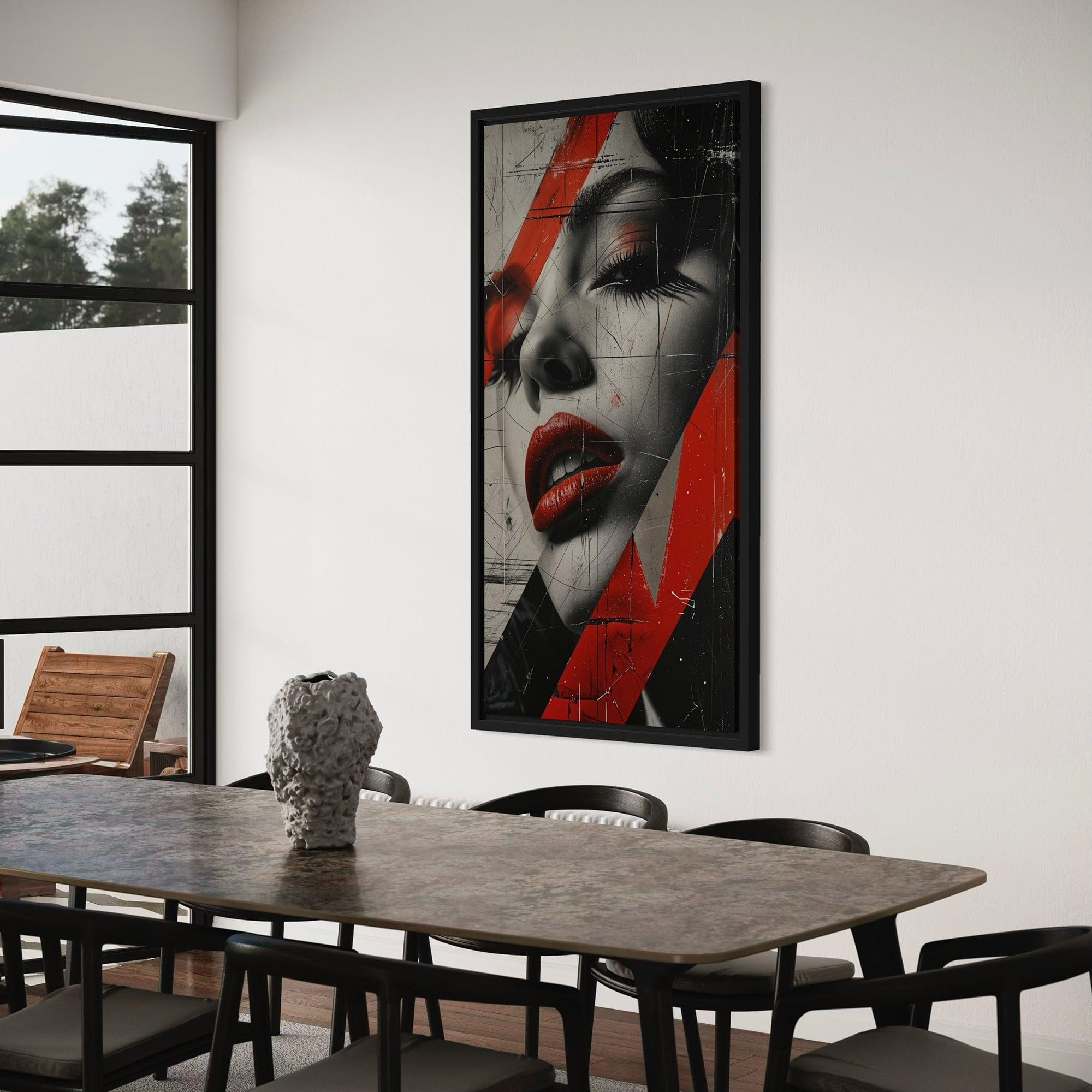 Lips Like Fire Canvas