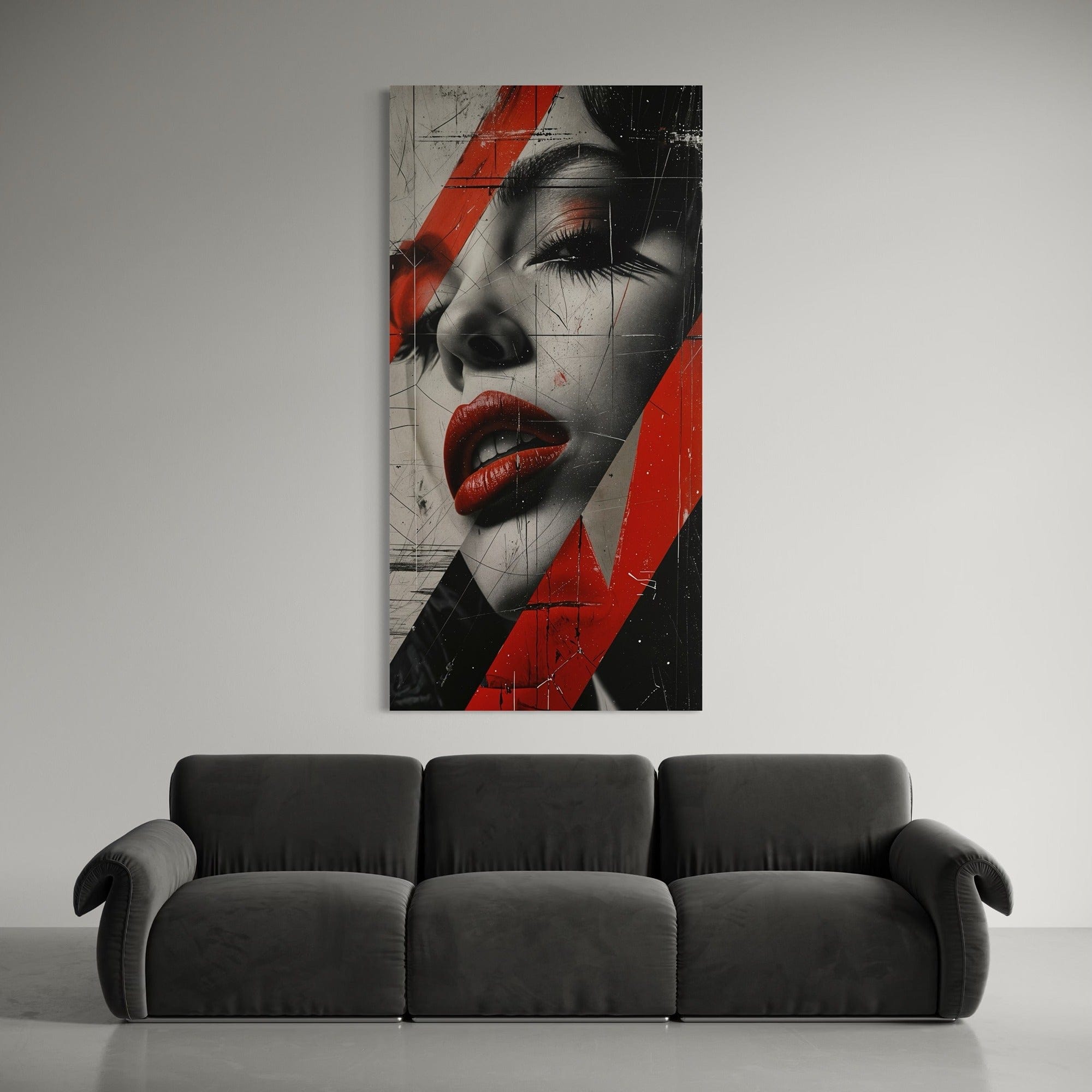 Lips Like Fire Canvas