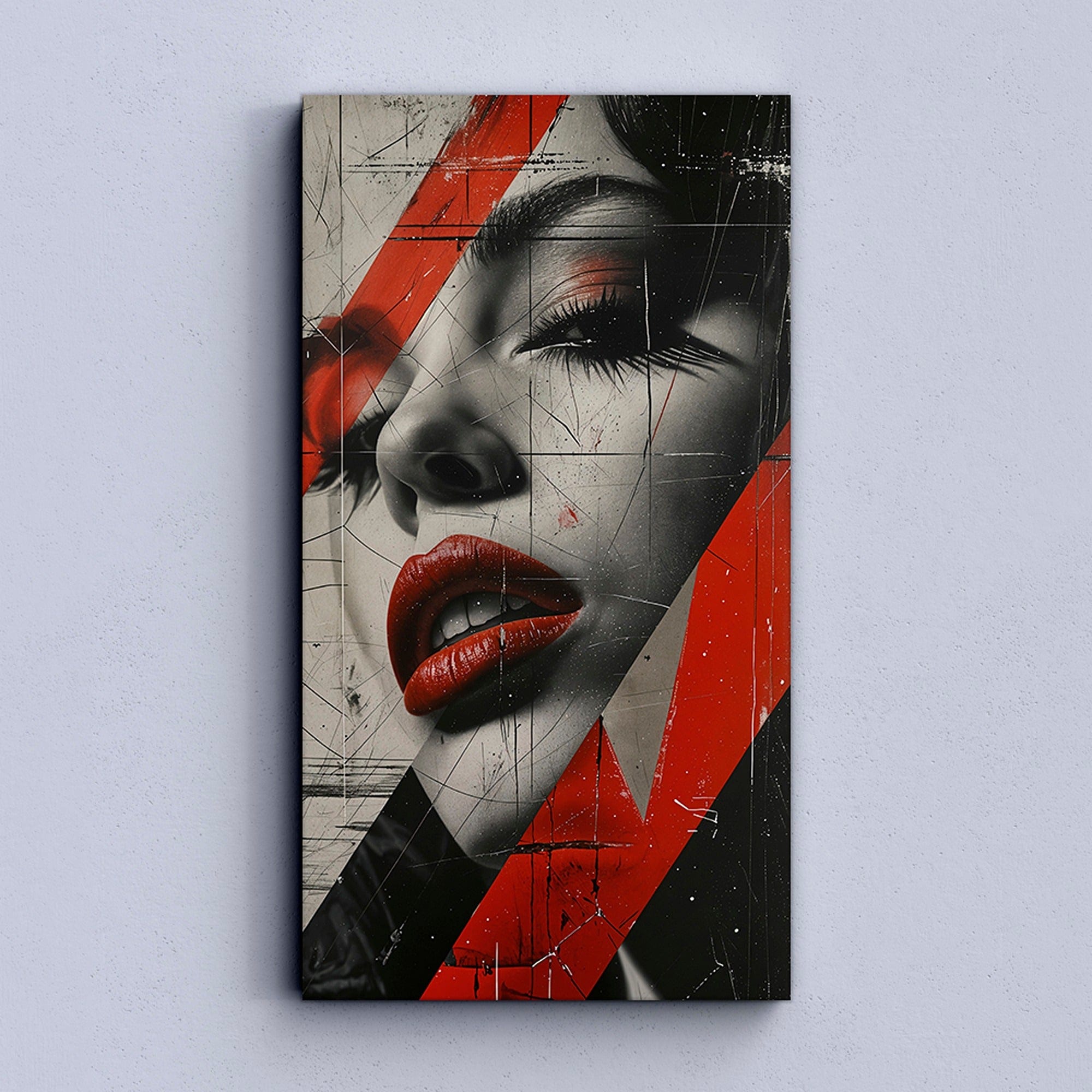 Lips Like Fire Canvas
