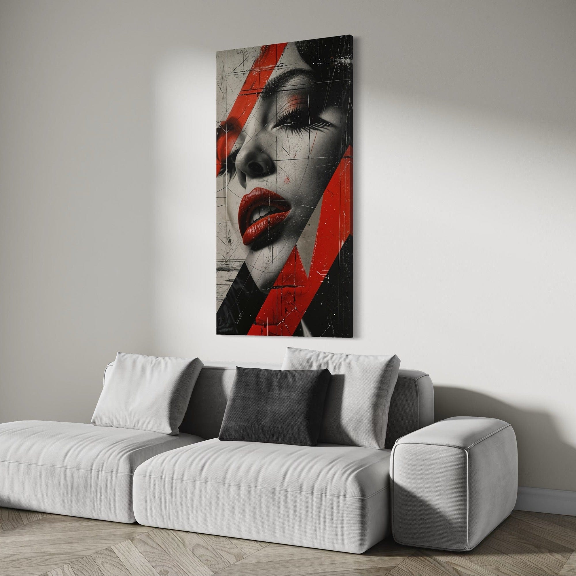 Lips Like Fire Canvas