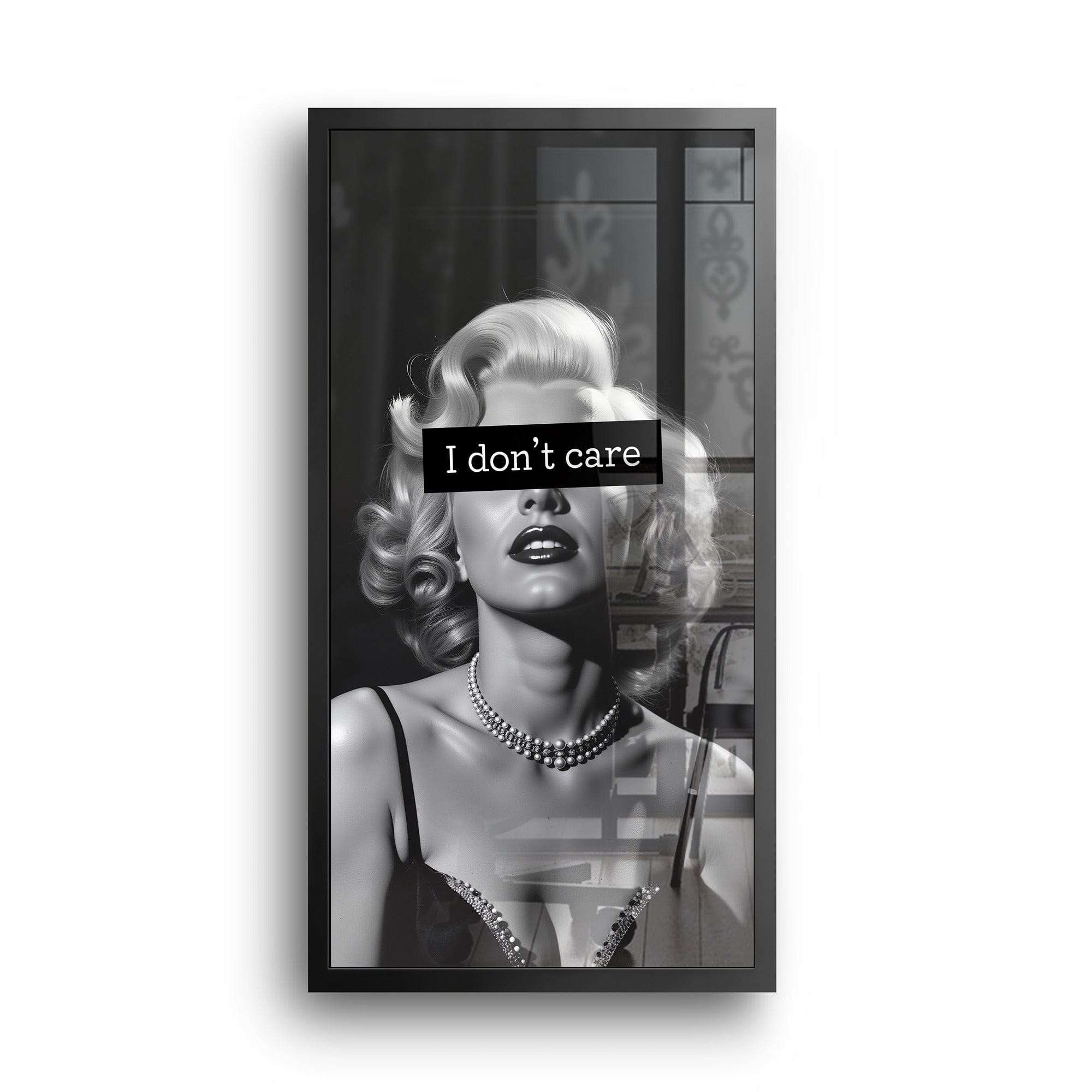 Marilyn Don’t Care Canvas