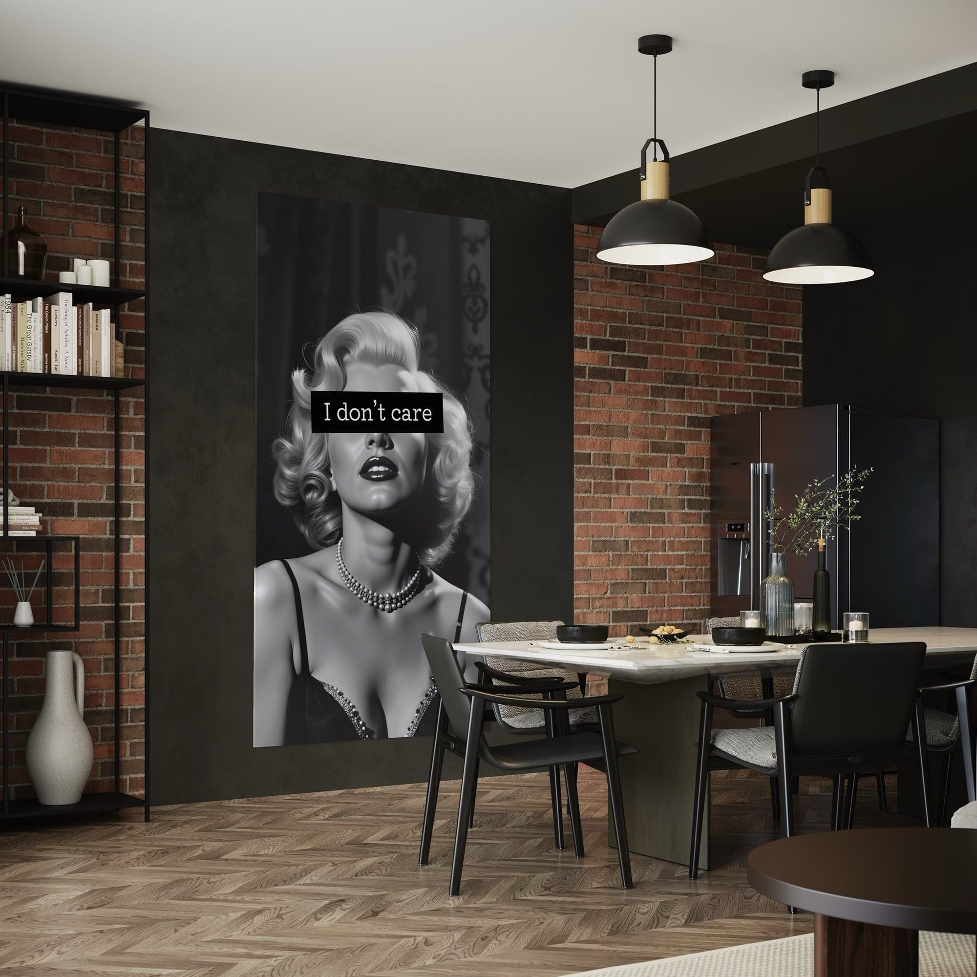 Marilyn Don’t Care Canvas