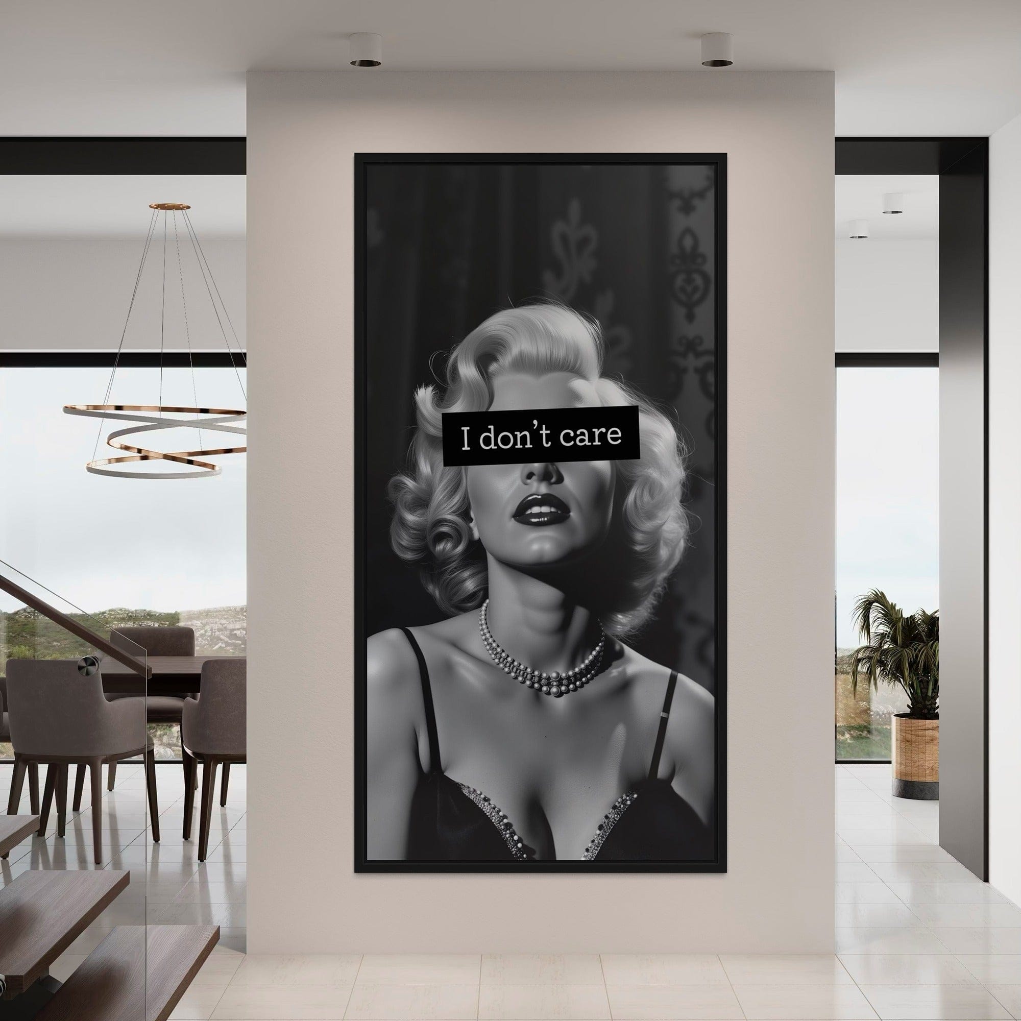 Marilyn Don’t Care Canvas