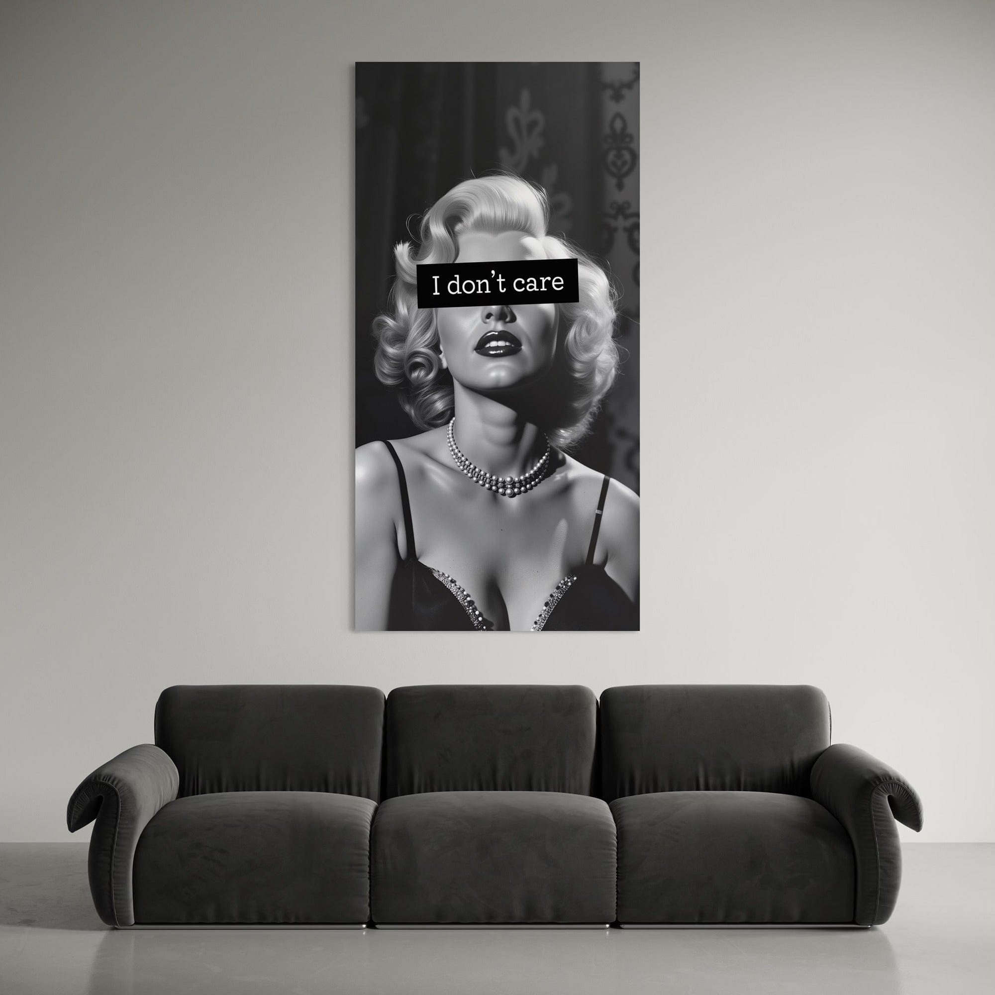 Marilyn Don’t Care Canvas