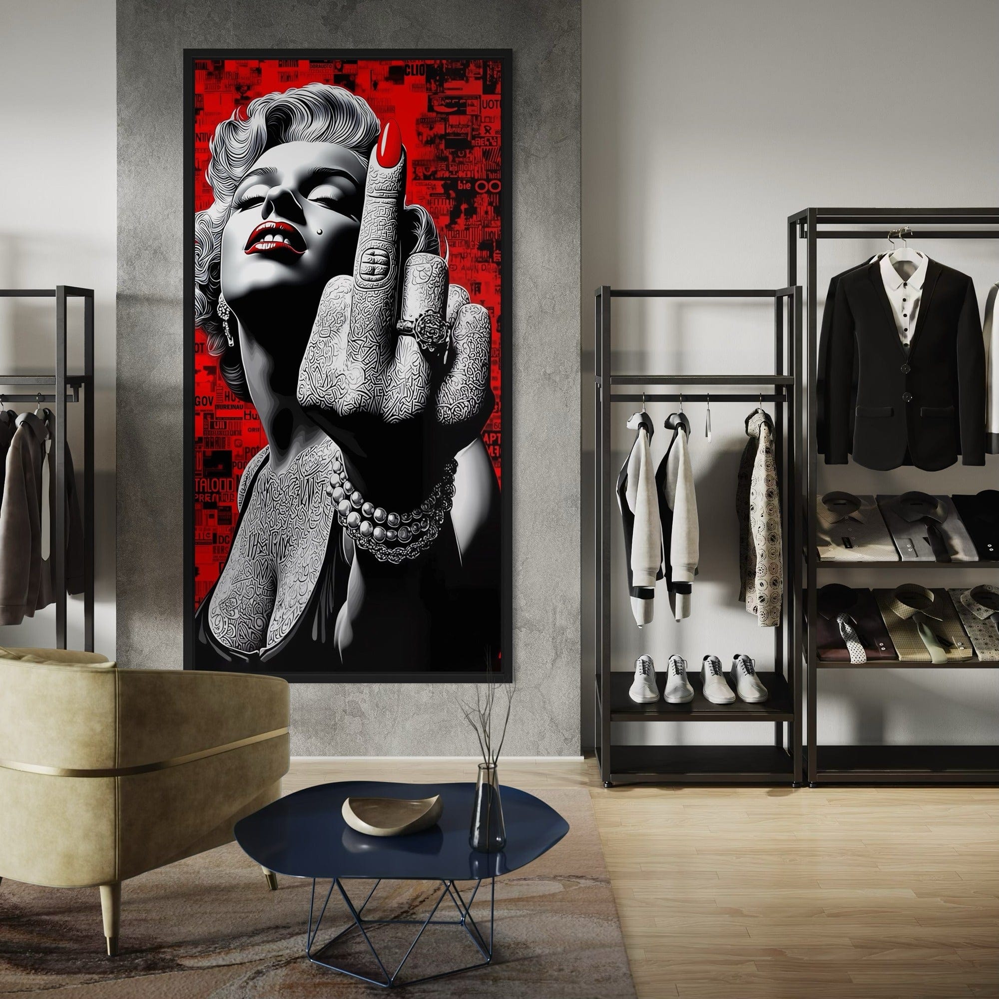 Marilyn Monroe – No Apologies Canvas Wall Art
