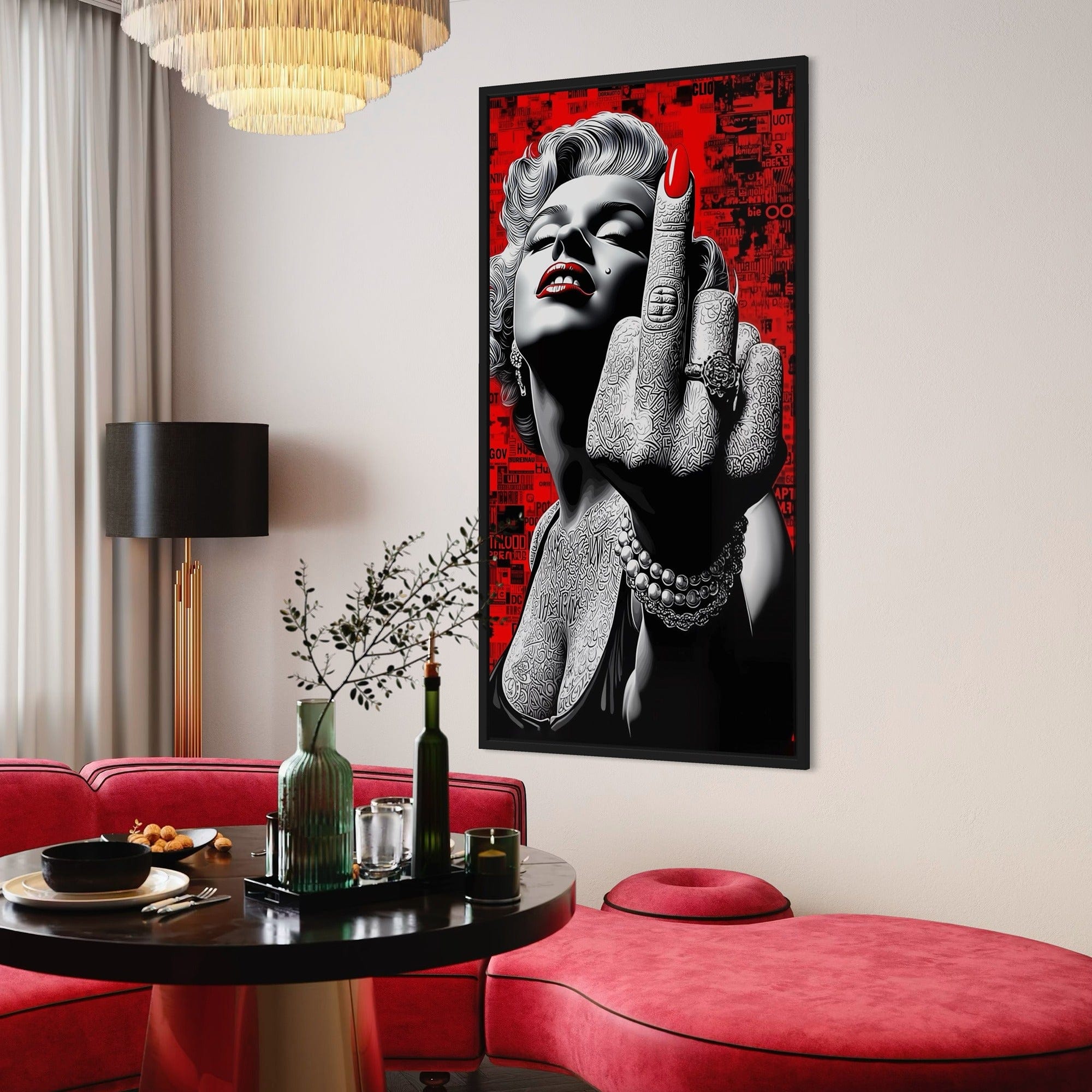 Marilyn Monroe – No Apologies Canvas Wall Art