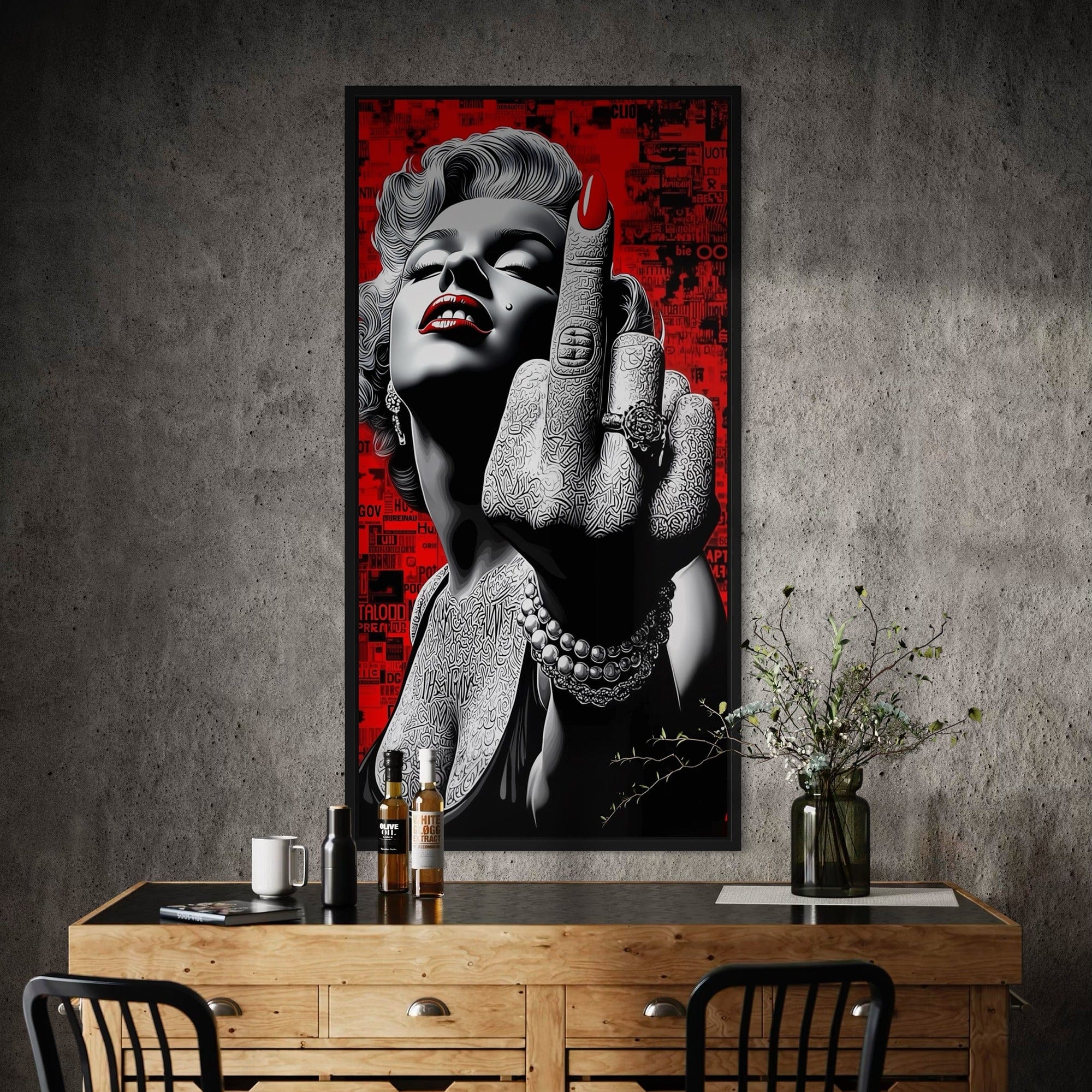 Marilyn Monroe – No Apologies Canvas Wall Art