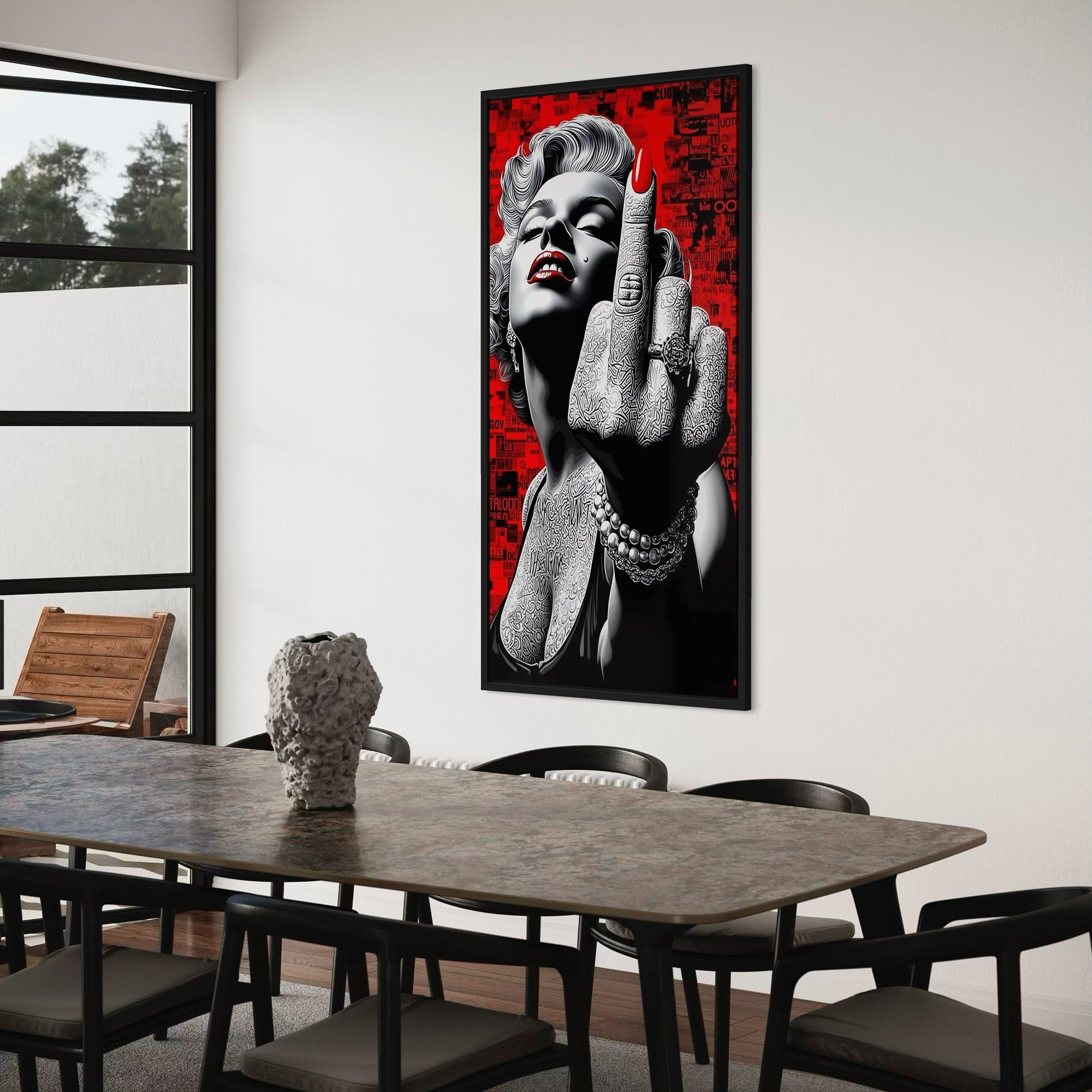 Marilyn Monroe – No Apologies Canvas Wall Art