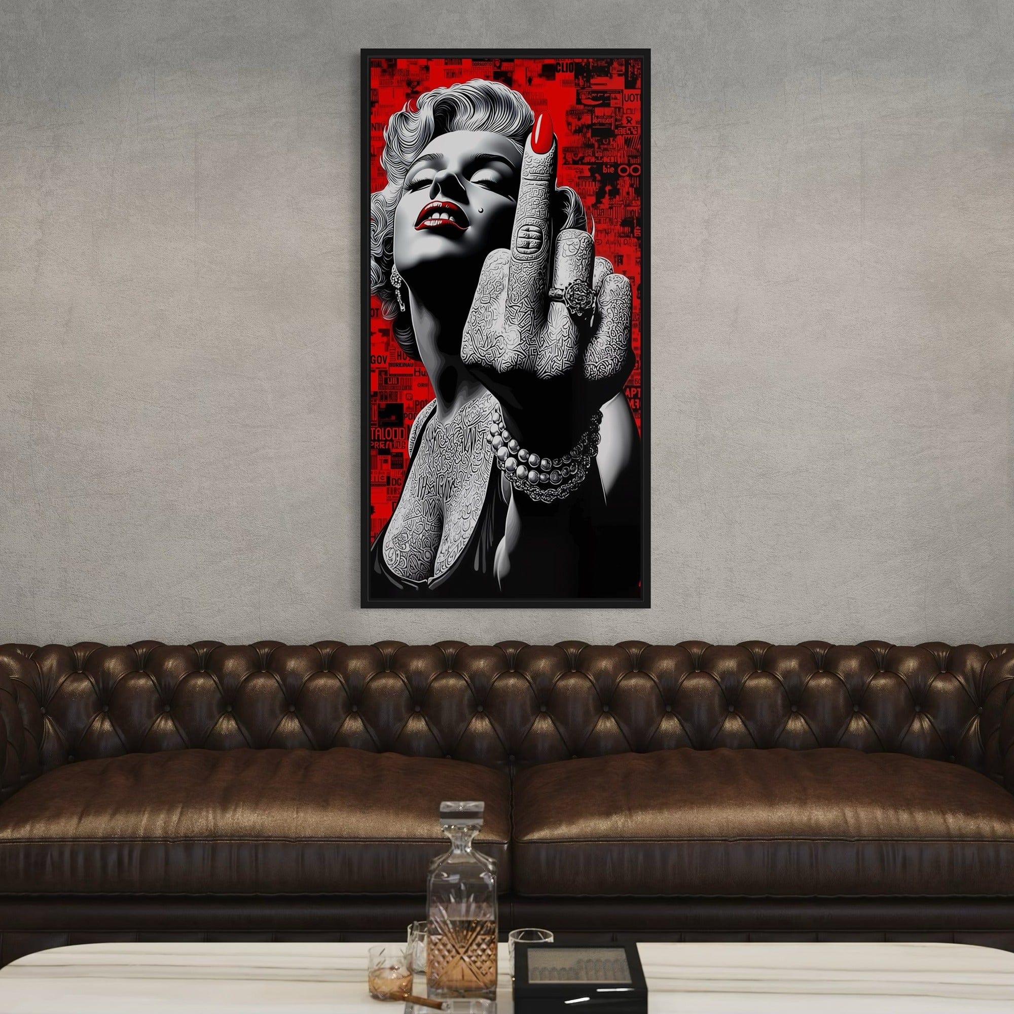 Marilyn Monroe – No Apologies Canvas Wall Art