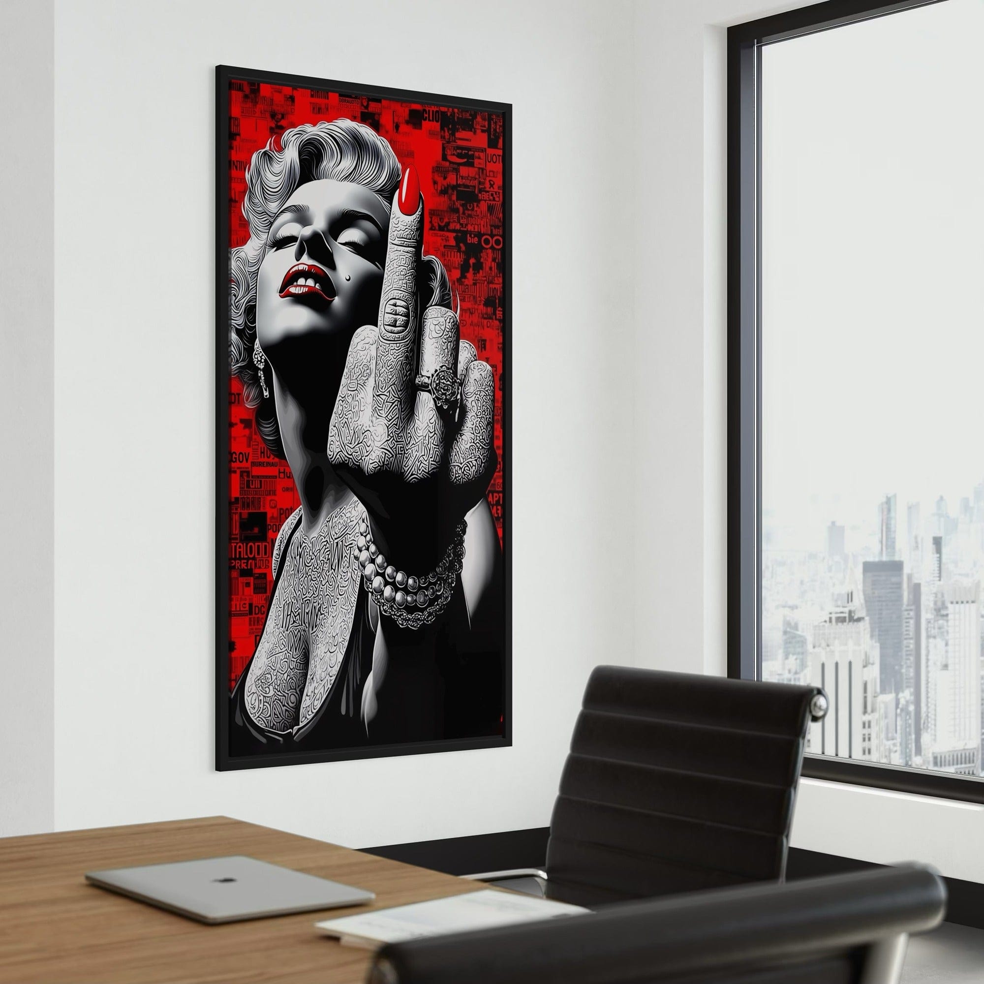 Marilyn Monroe – No Apologies Canvas Wall Art