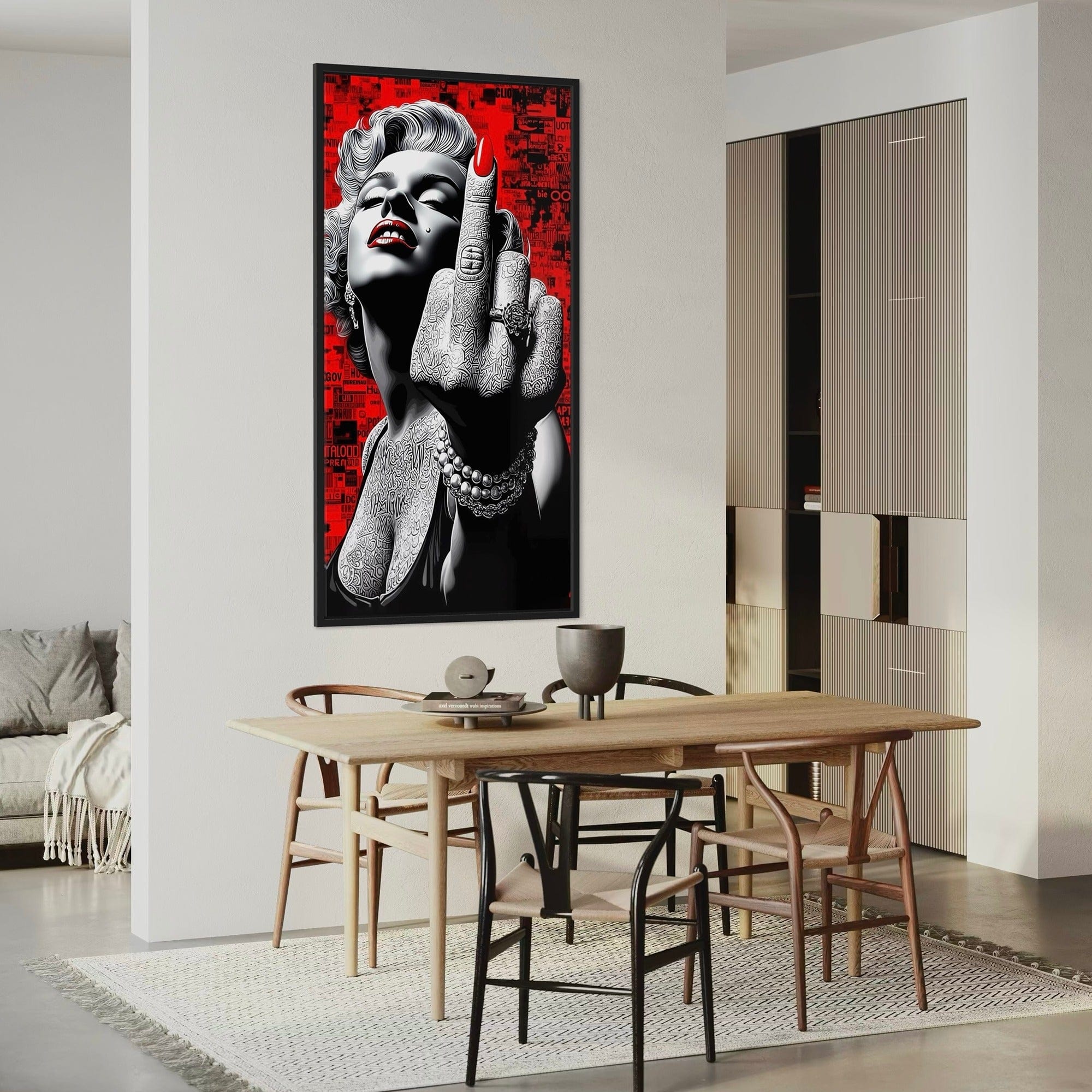 Marilyn Monroe – No Apologies Canvas Wall Art