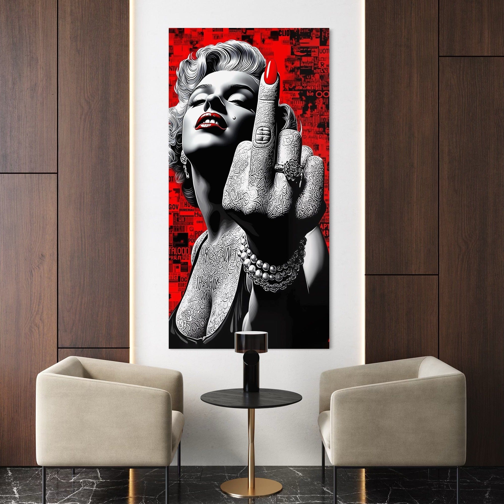 Marilyn Monroe – No Apologies Canvas Wall Art