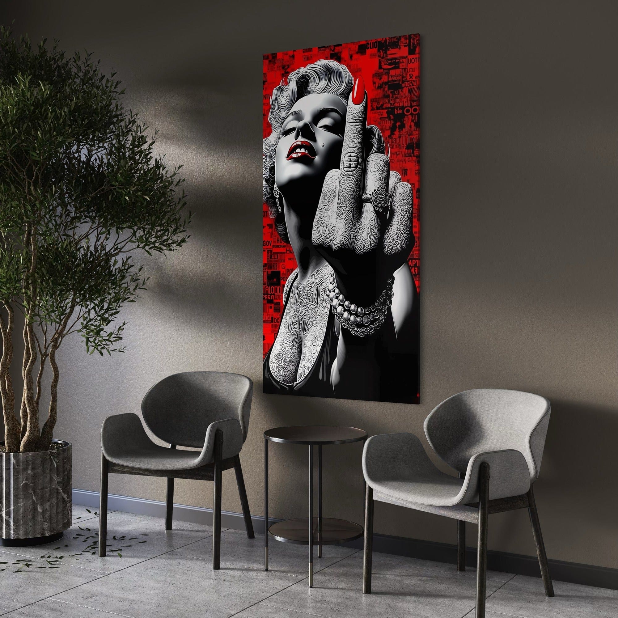 Marilyn Monroe – No Apologies Canvas Wall Art