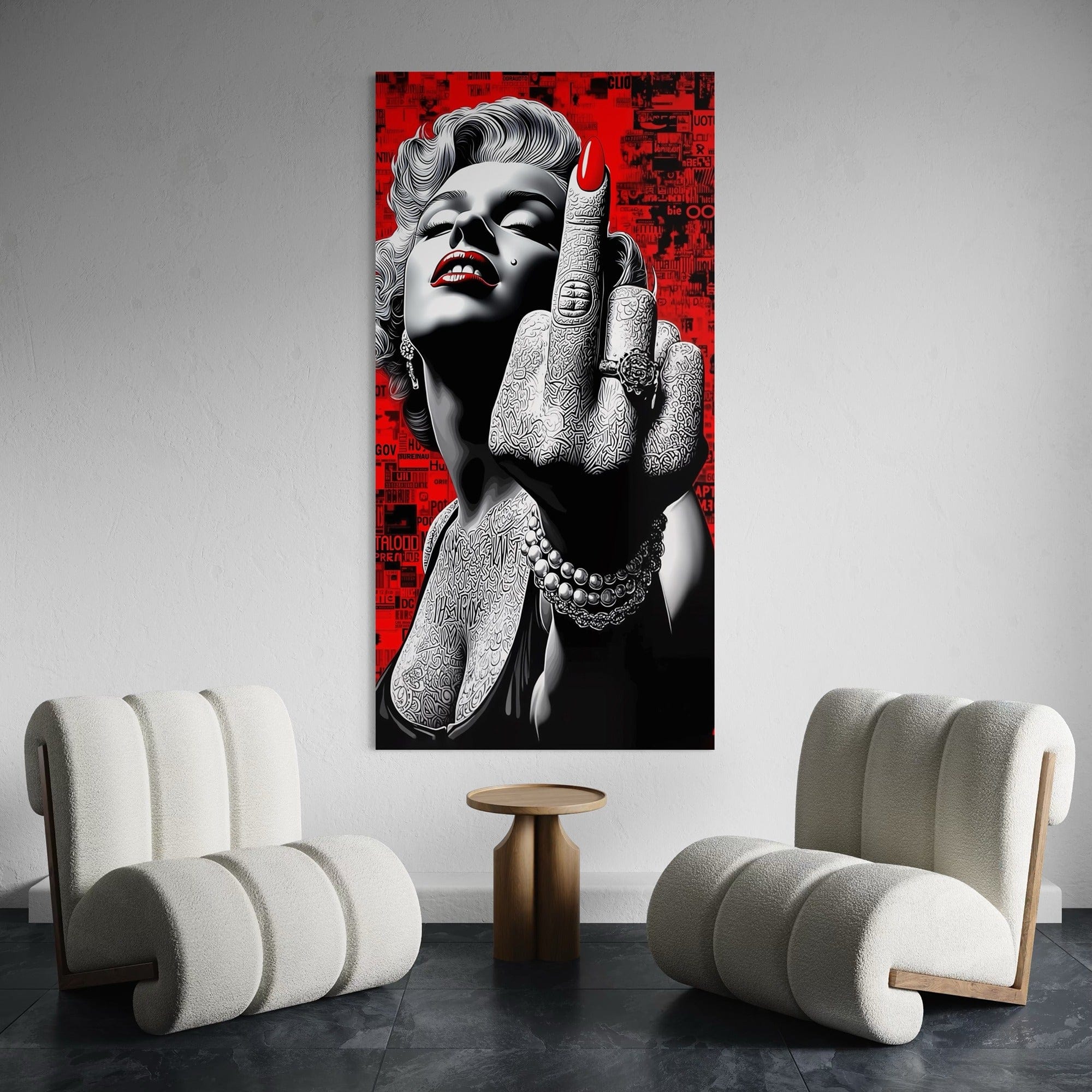 Marilyn Monroe – No Apologies Canvas Wall Art