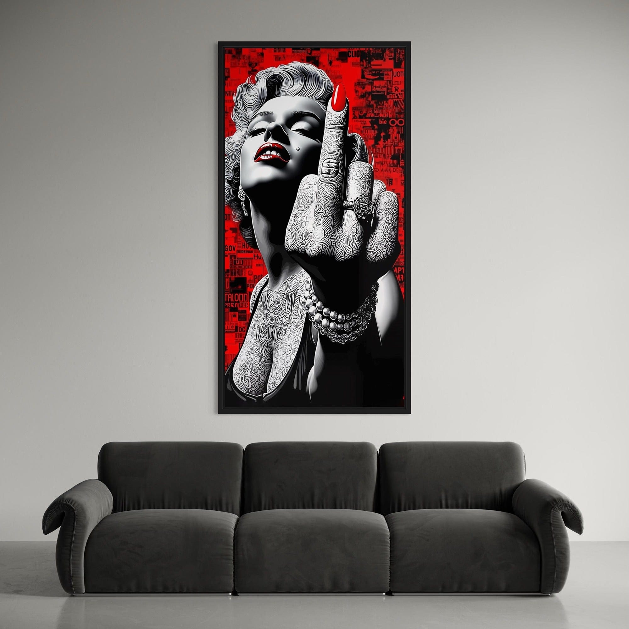 Marilyn Monroe – No Apologies Canvas Wall Art