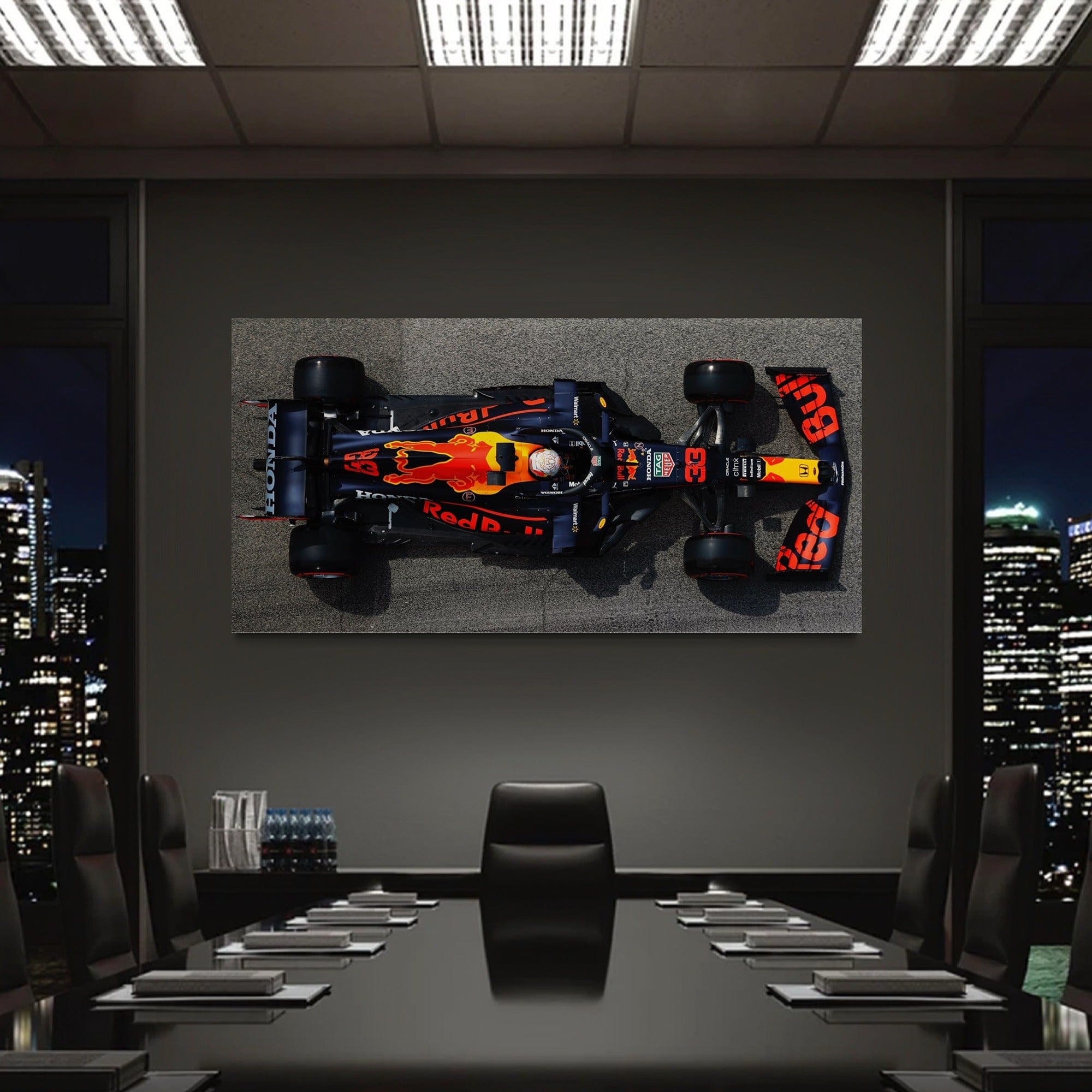 Max Verstappen RB F1 - Red Bull Racing car wall Art