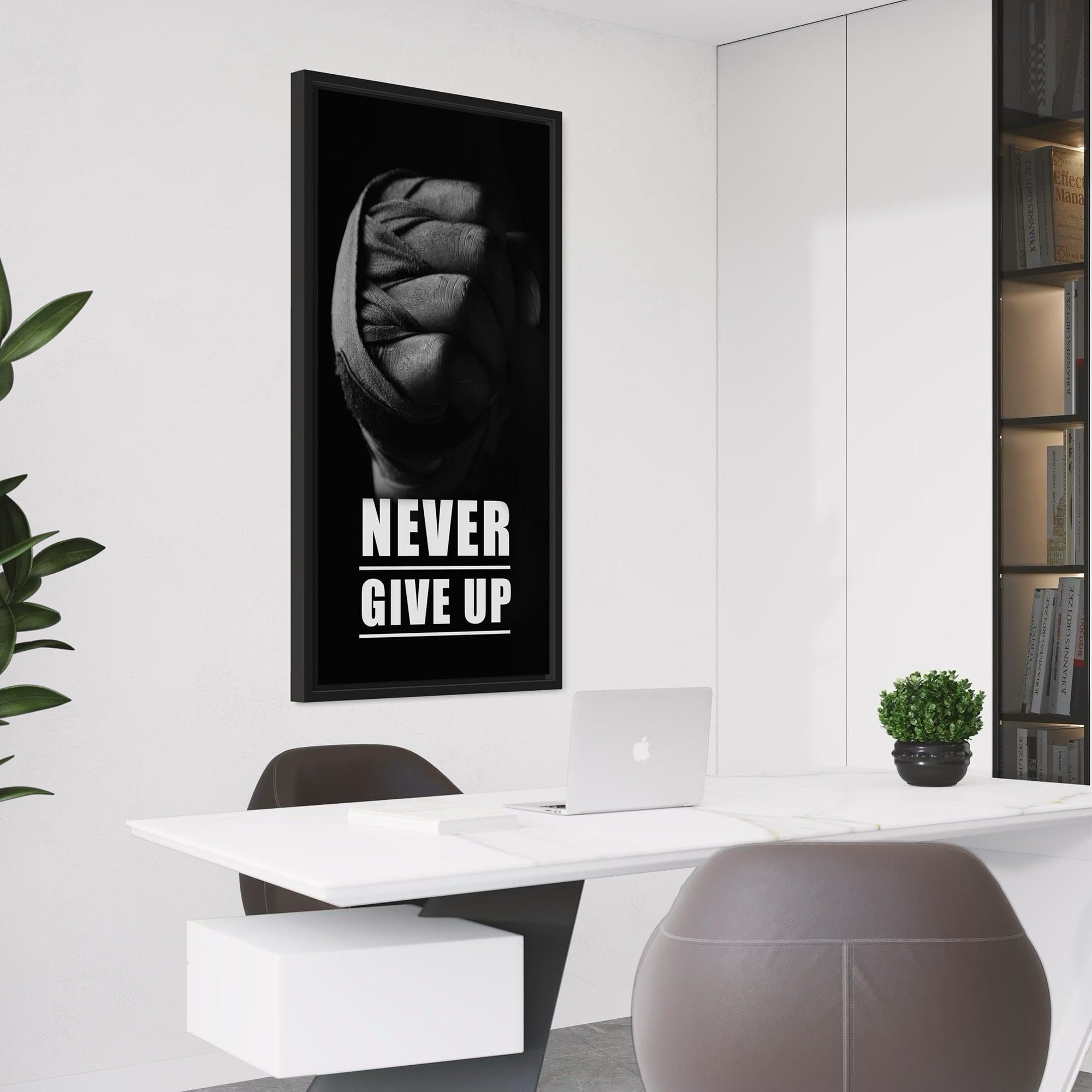 NEVER GIVE UP