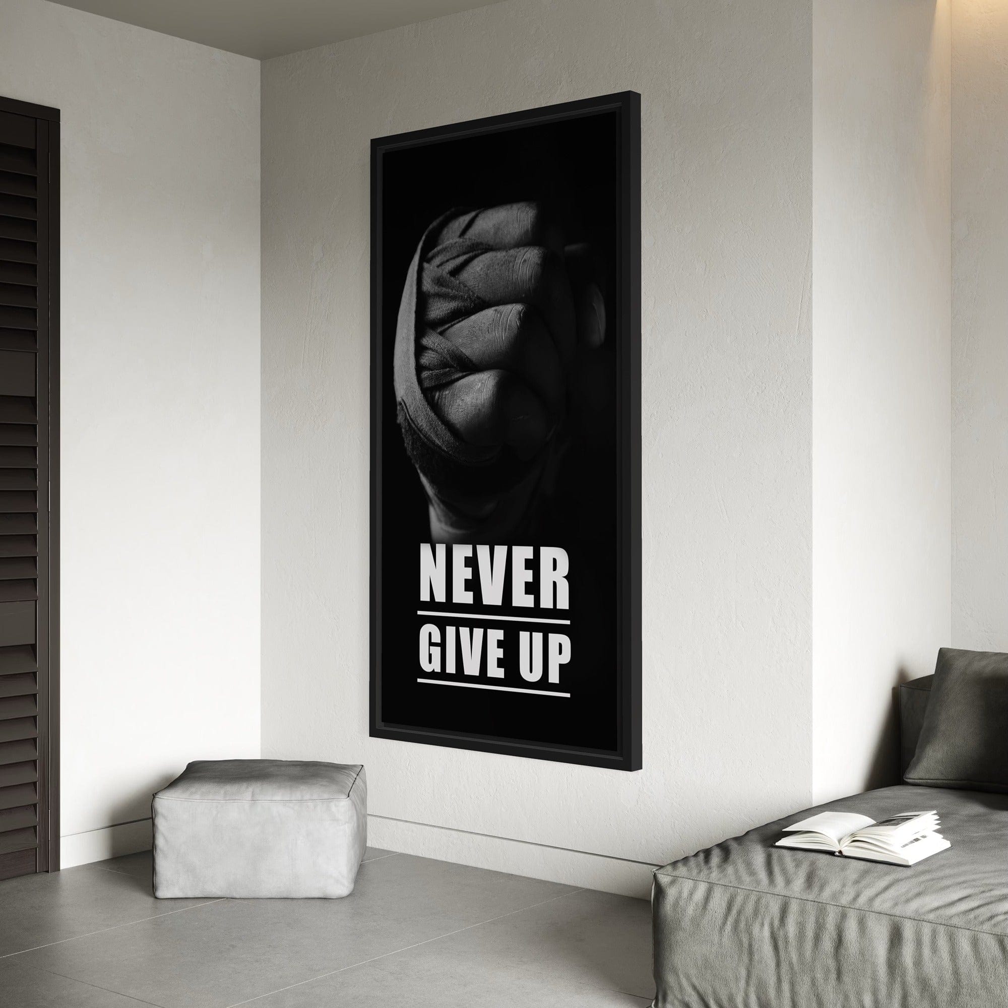 NEVER GIVE UP