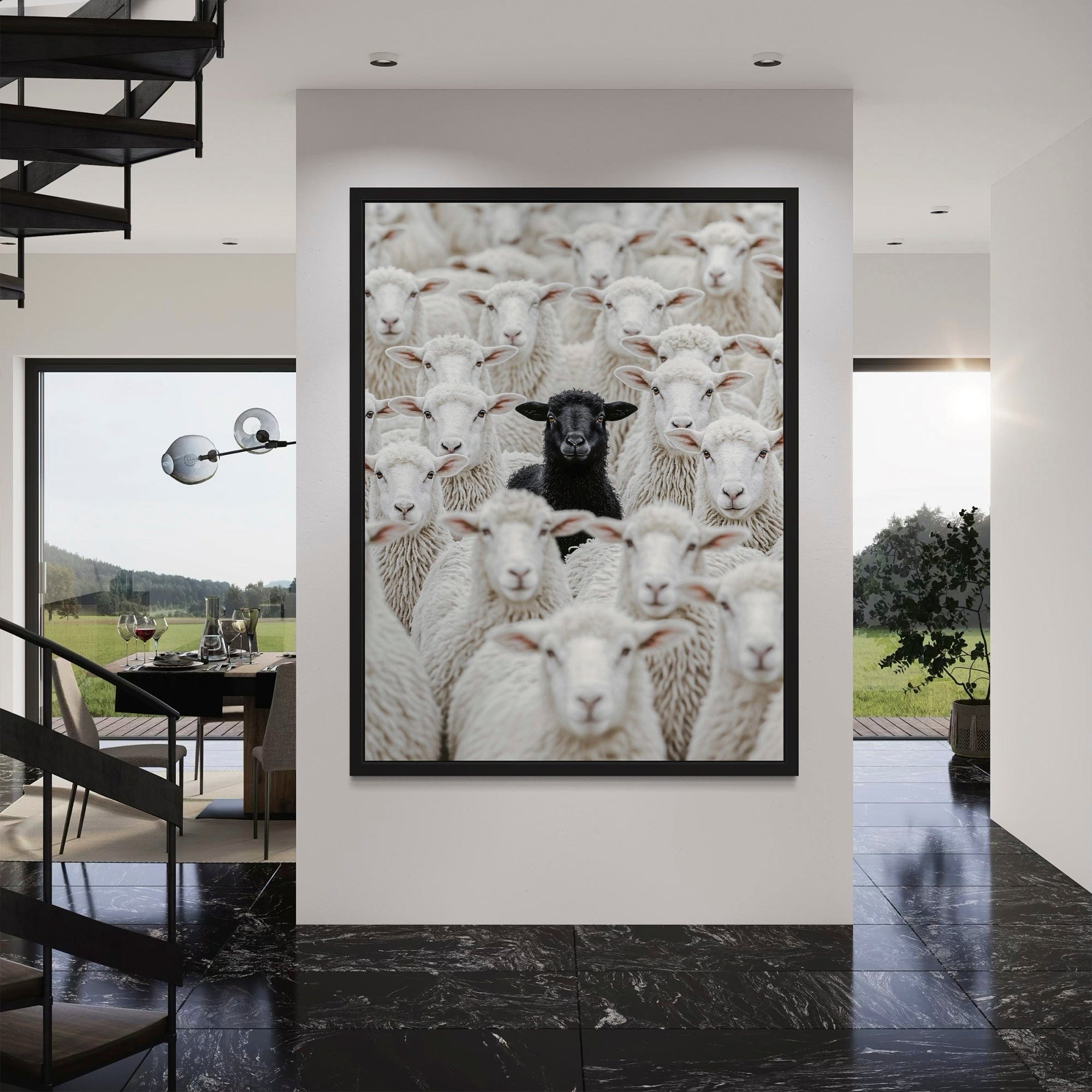 One of a Kind – Black Sheep Canvas
