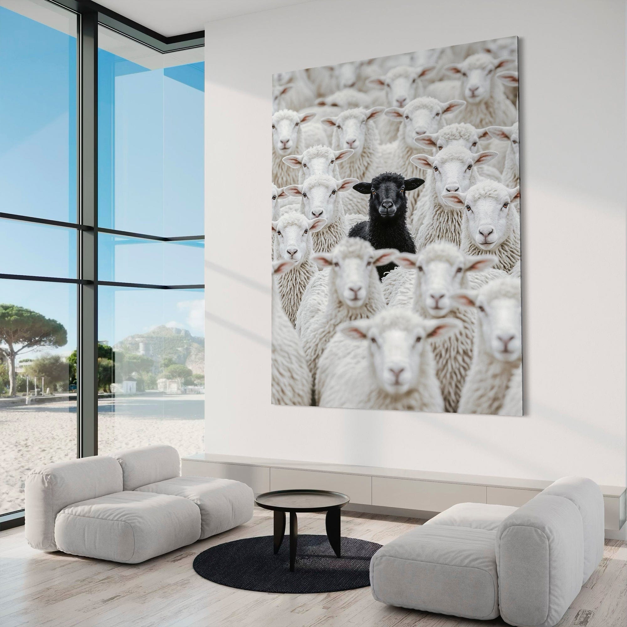 One of a Kind – Black Sheep Canvas