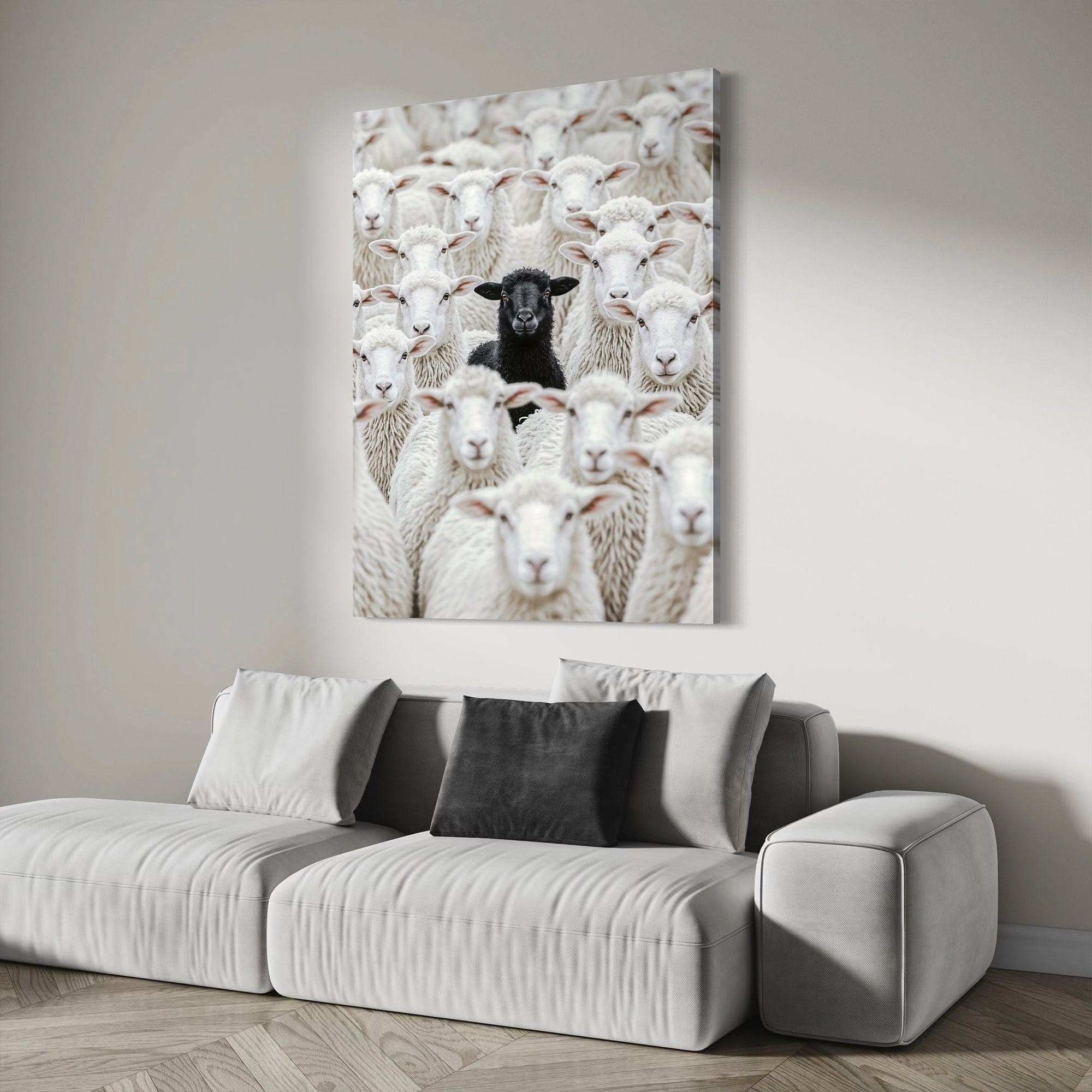 One of a Kind – Black Sheep Canvas