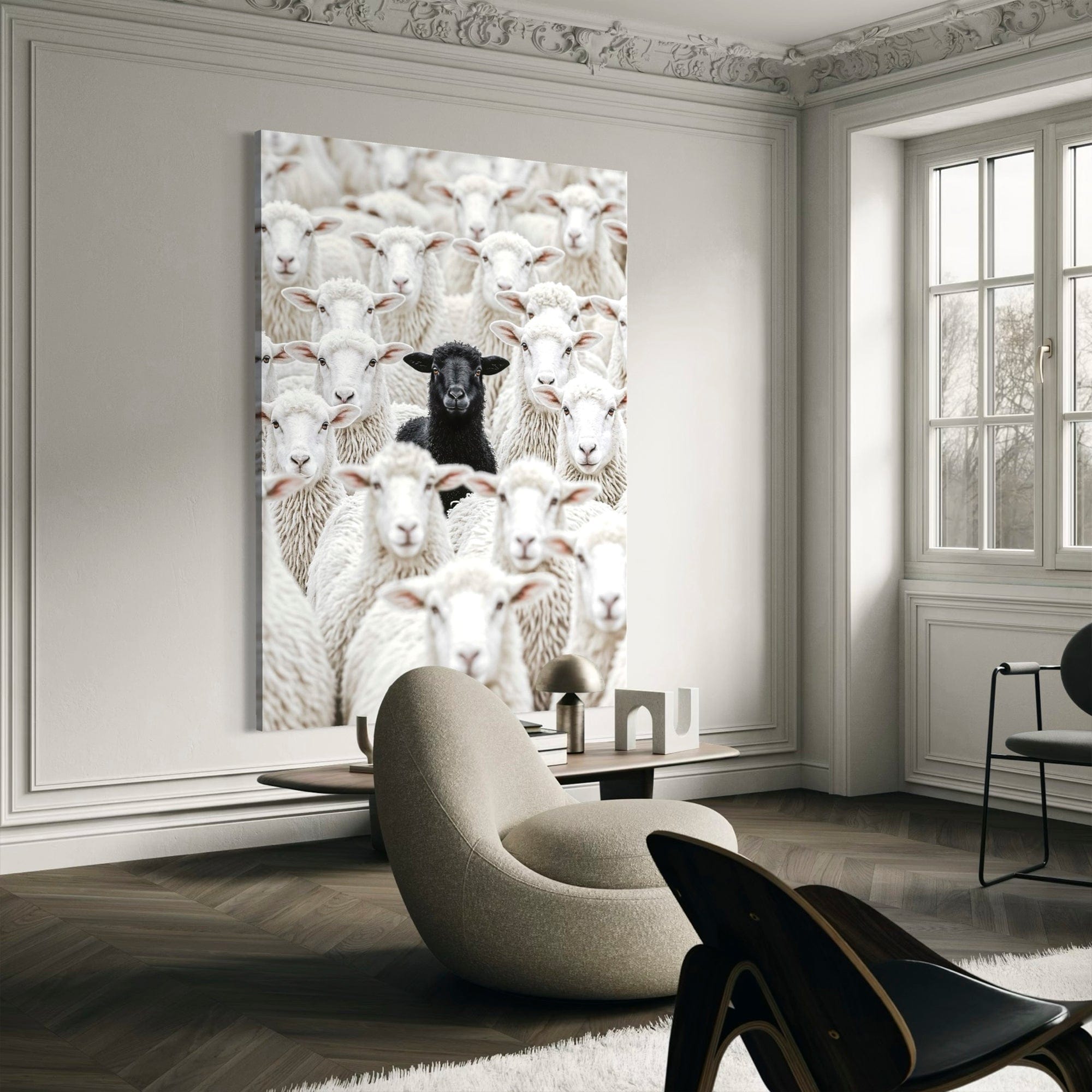 One of a Kind – Black Sheep Canvas