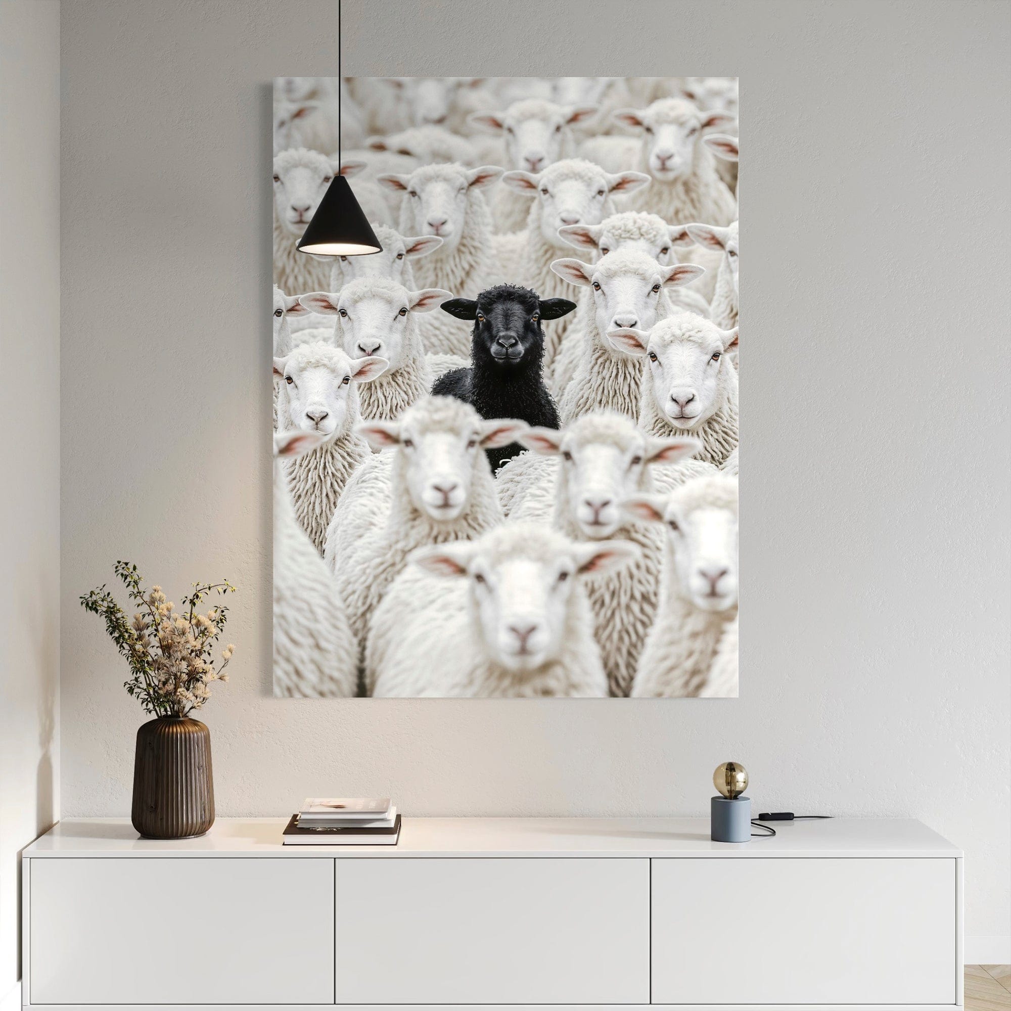 One of a Kind – Black Sheep Canvas