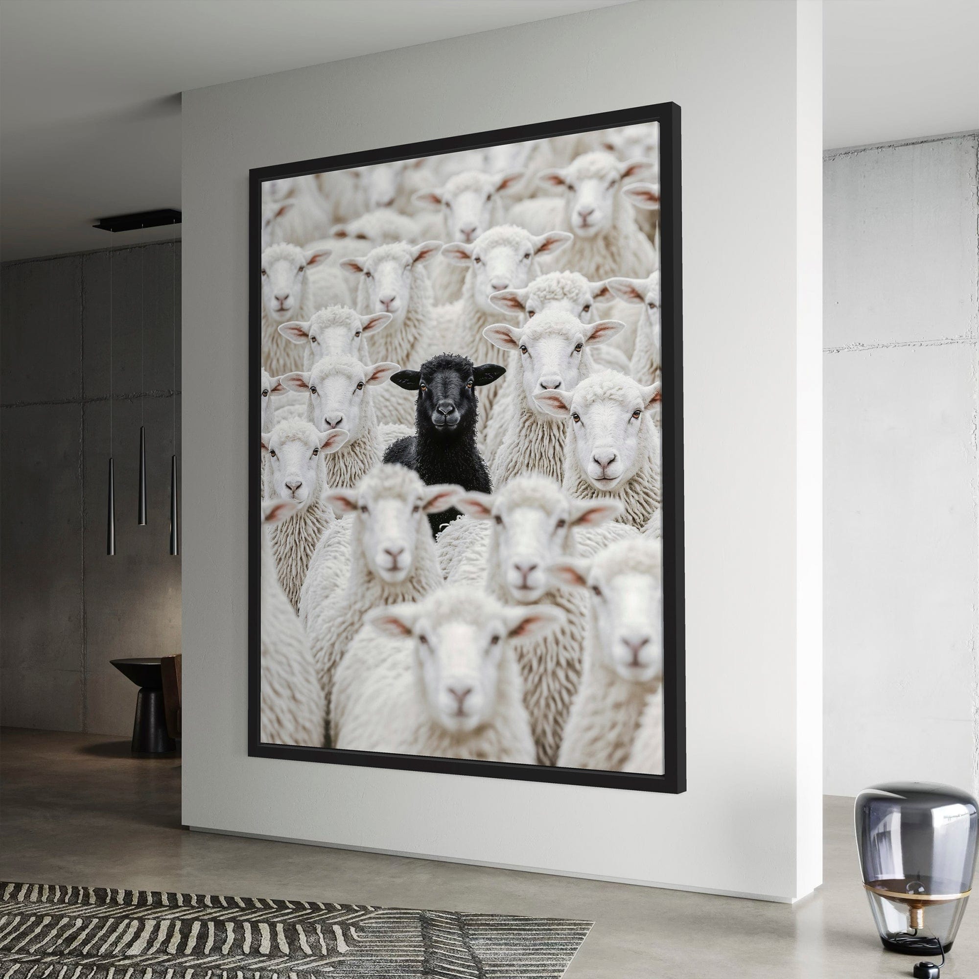 One of a Kind – Black Sheep Canvas