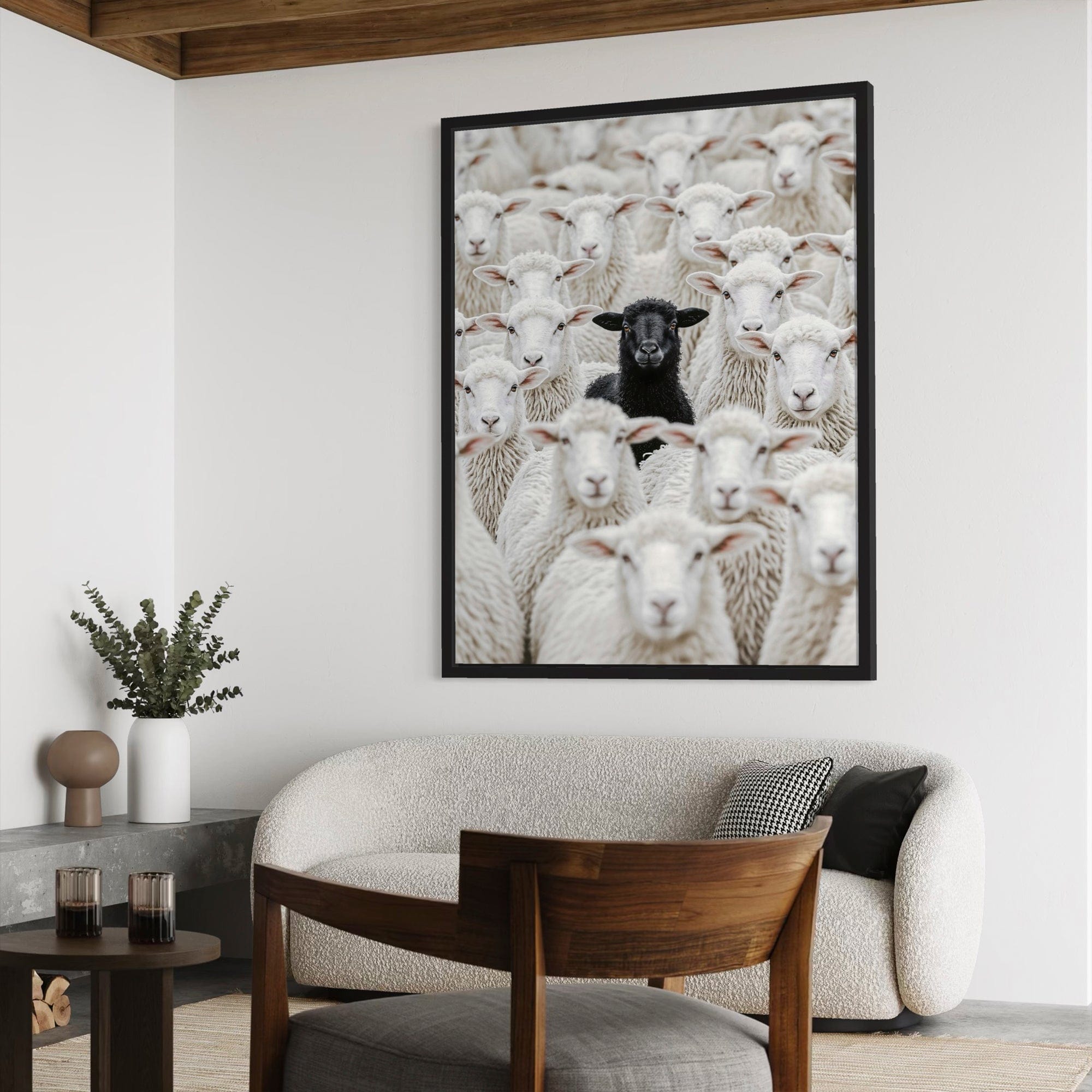 One of a Kind – Black Sheep Canvas
