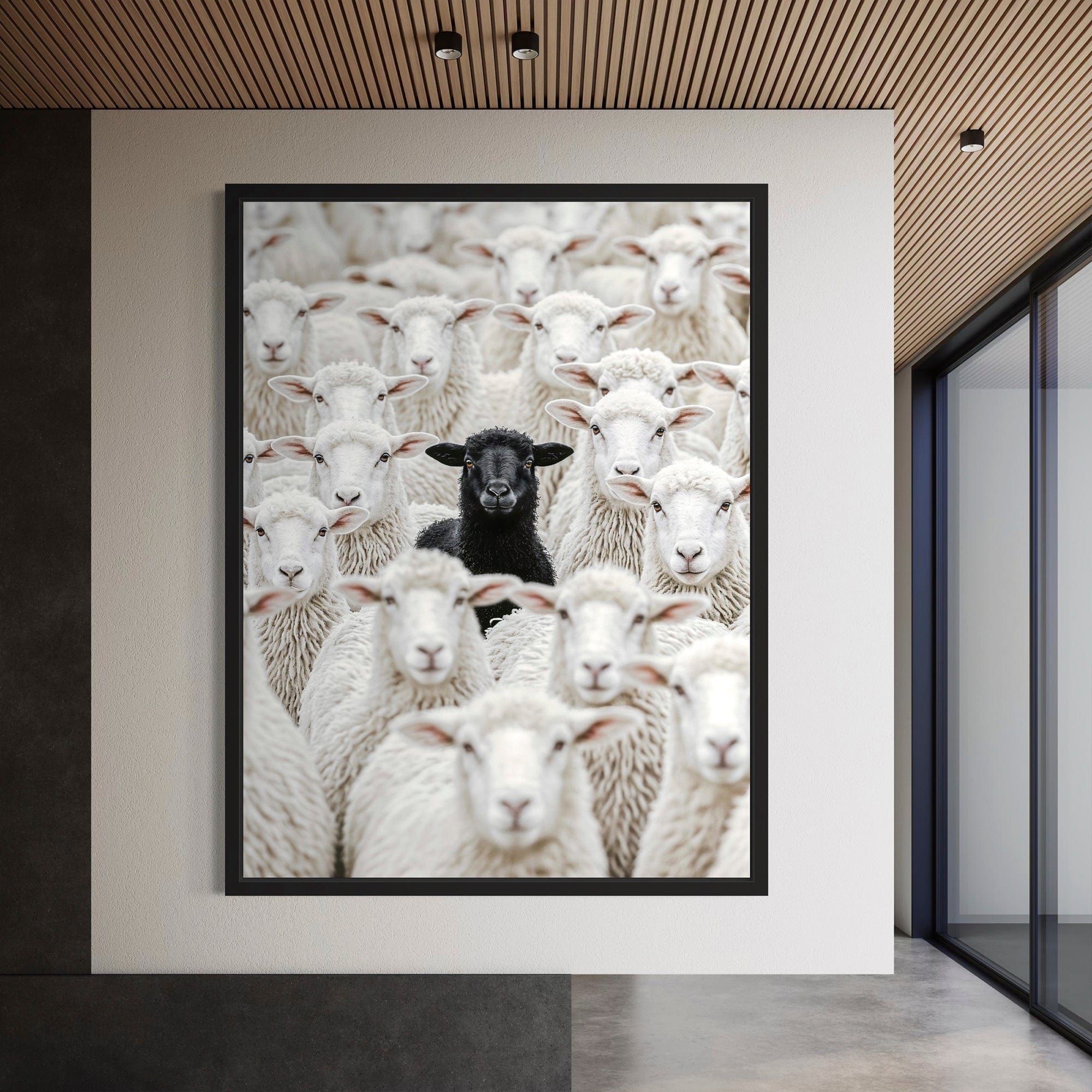 One of a Kind – Black Sheep Canvas