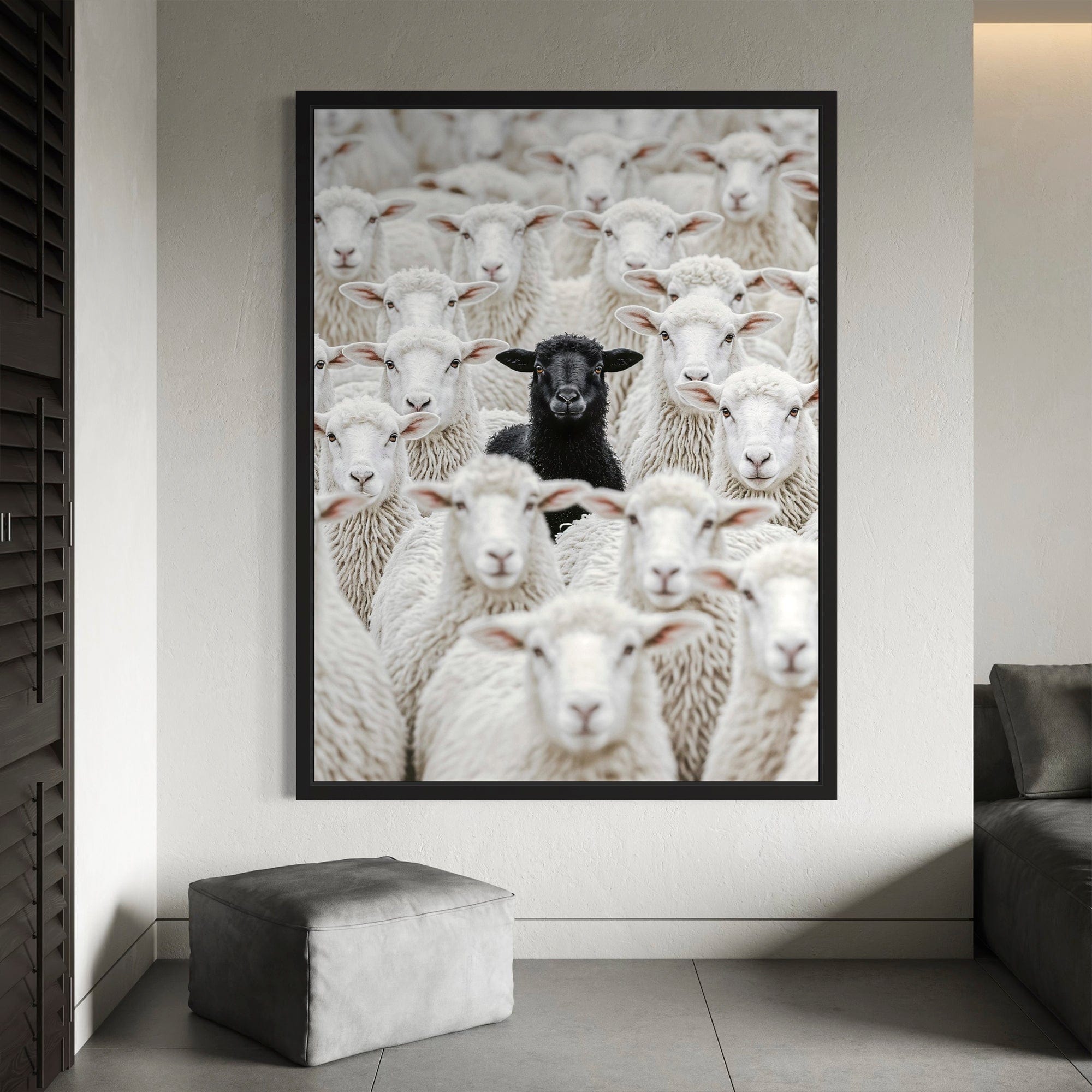 One of a Kind – Black Sheep Canvas