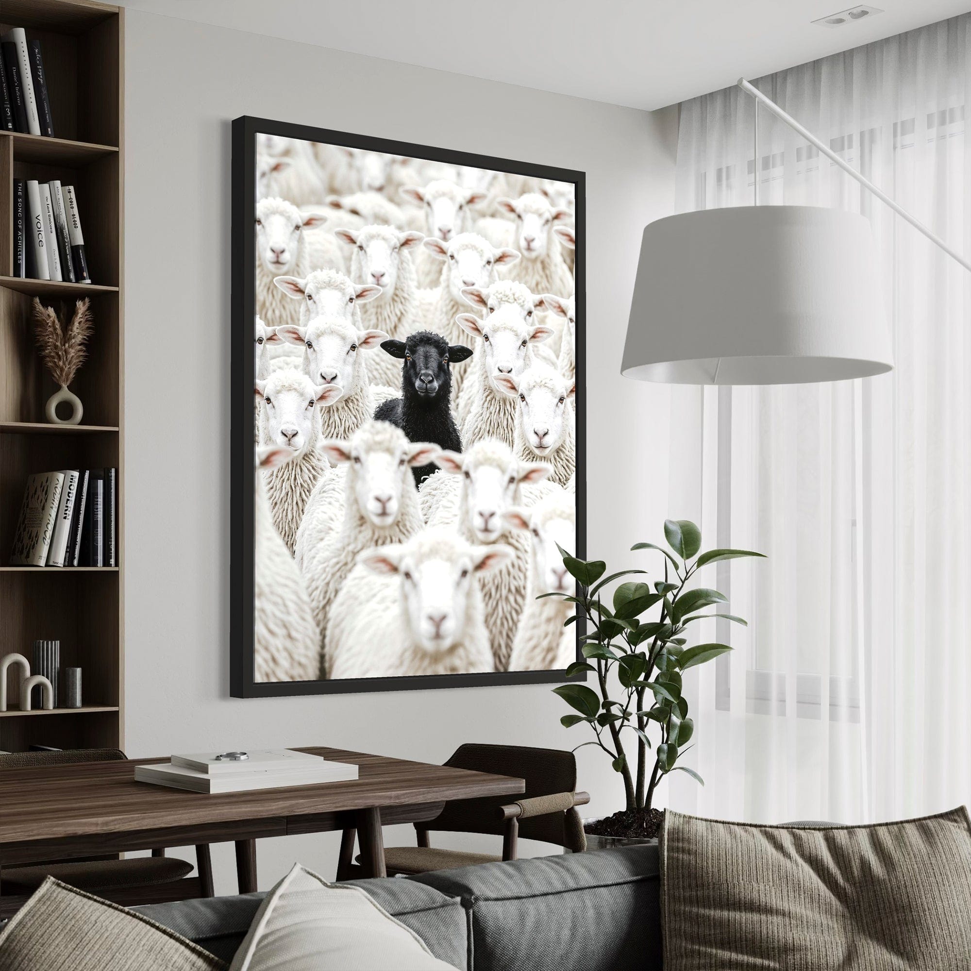 One of a Kind – Black Sheep Canvas