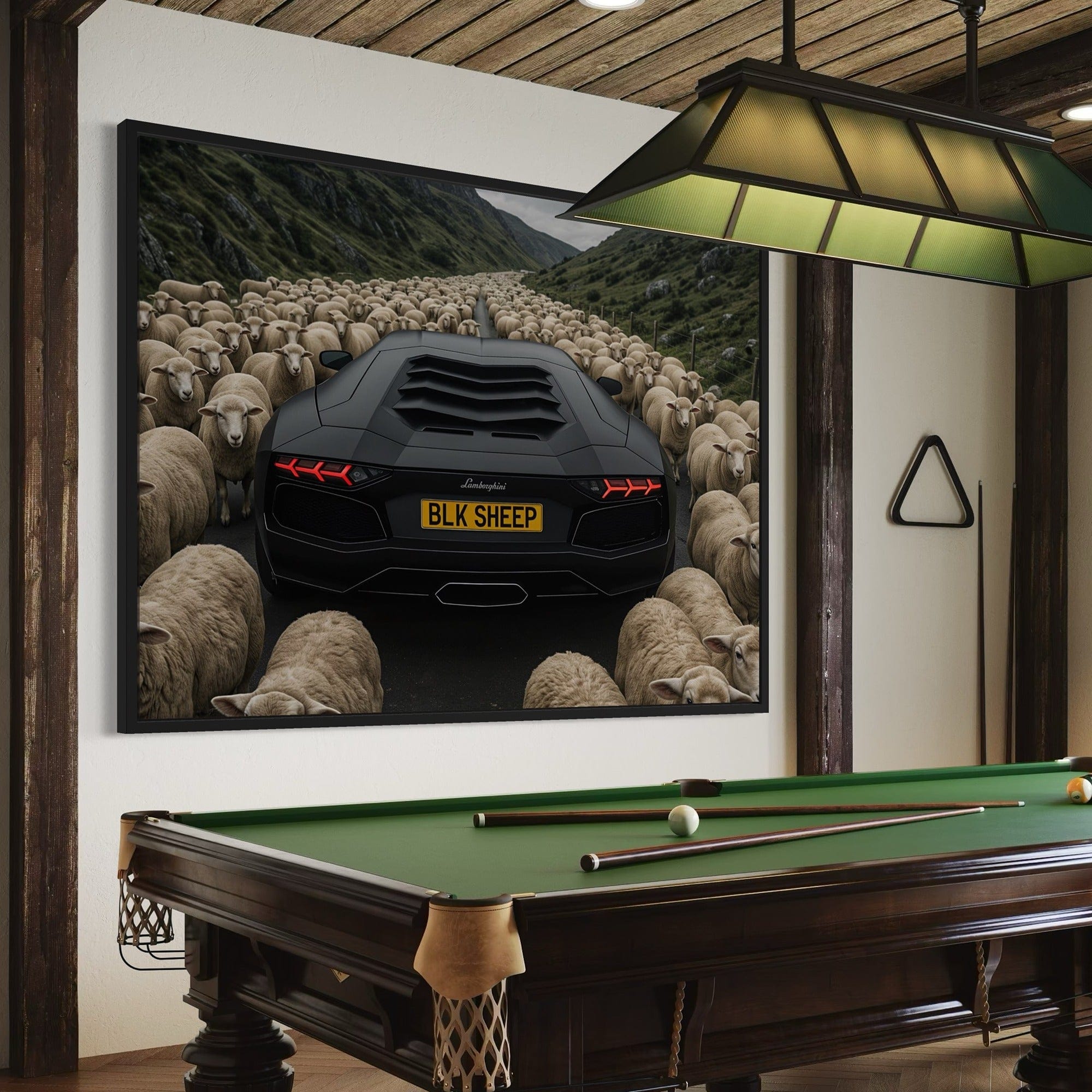 Lamborghini Aventador - Out of the Flock Canvas