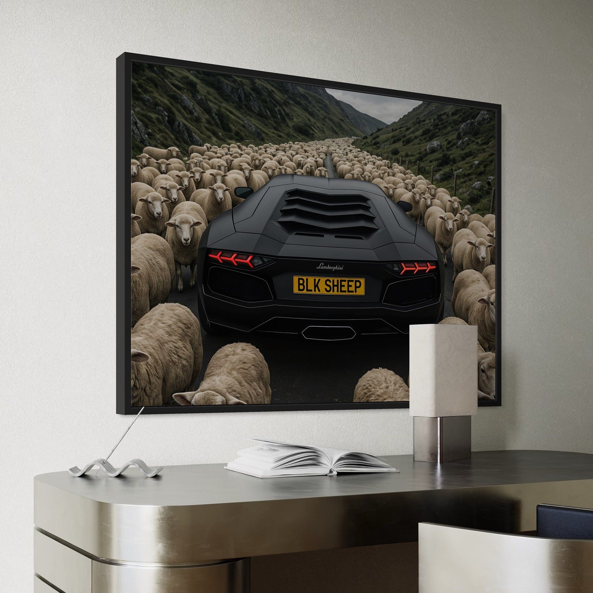 Lamborghini Aventador - Out of the Flock Canvas