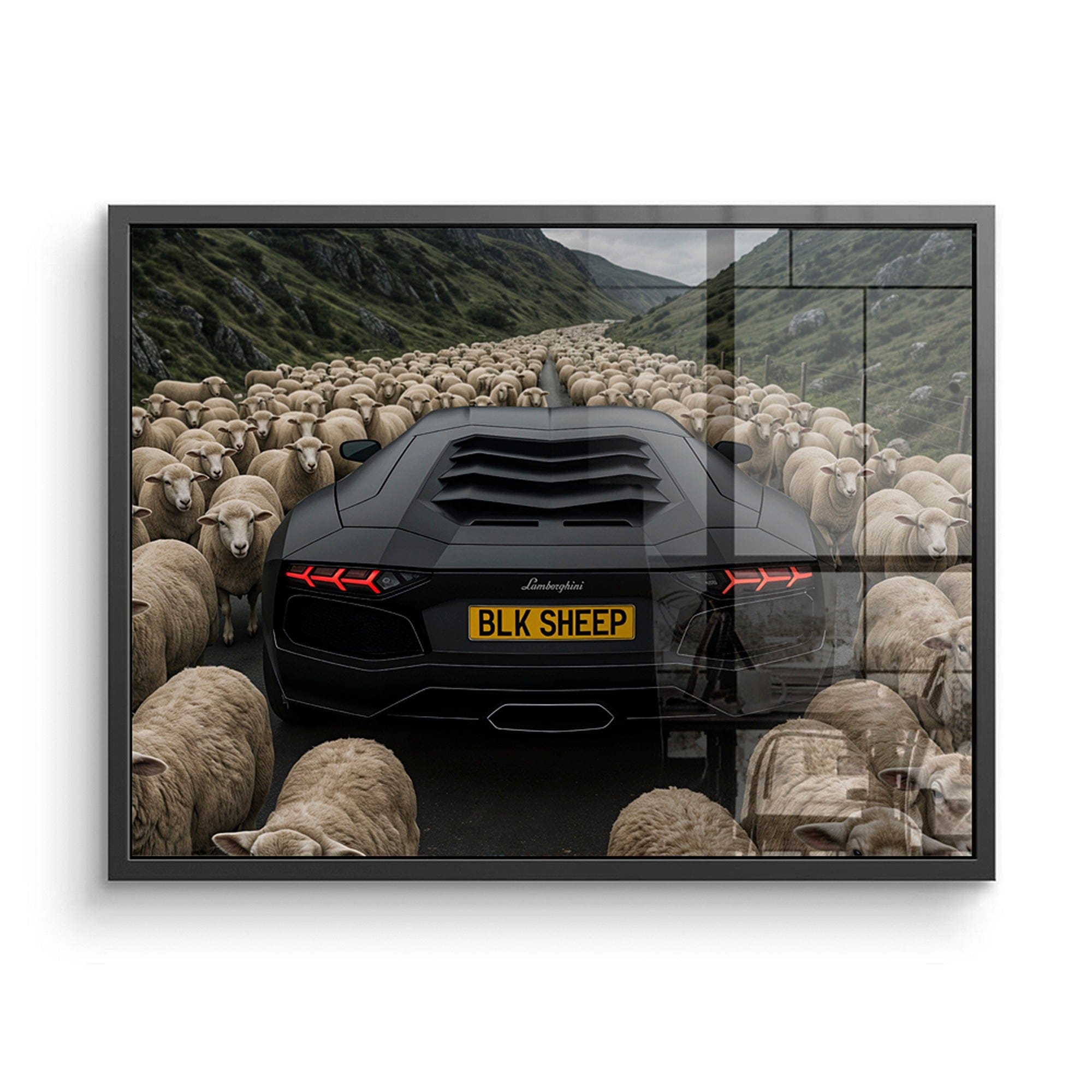 Lamborghini Aventador - Out of the Flock Canvas