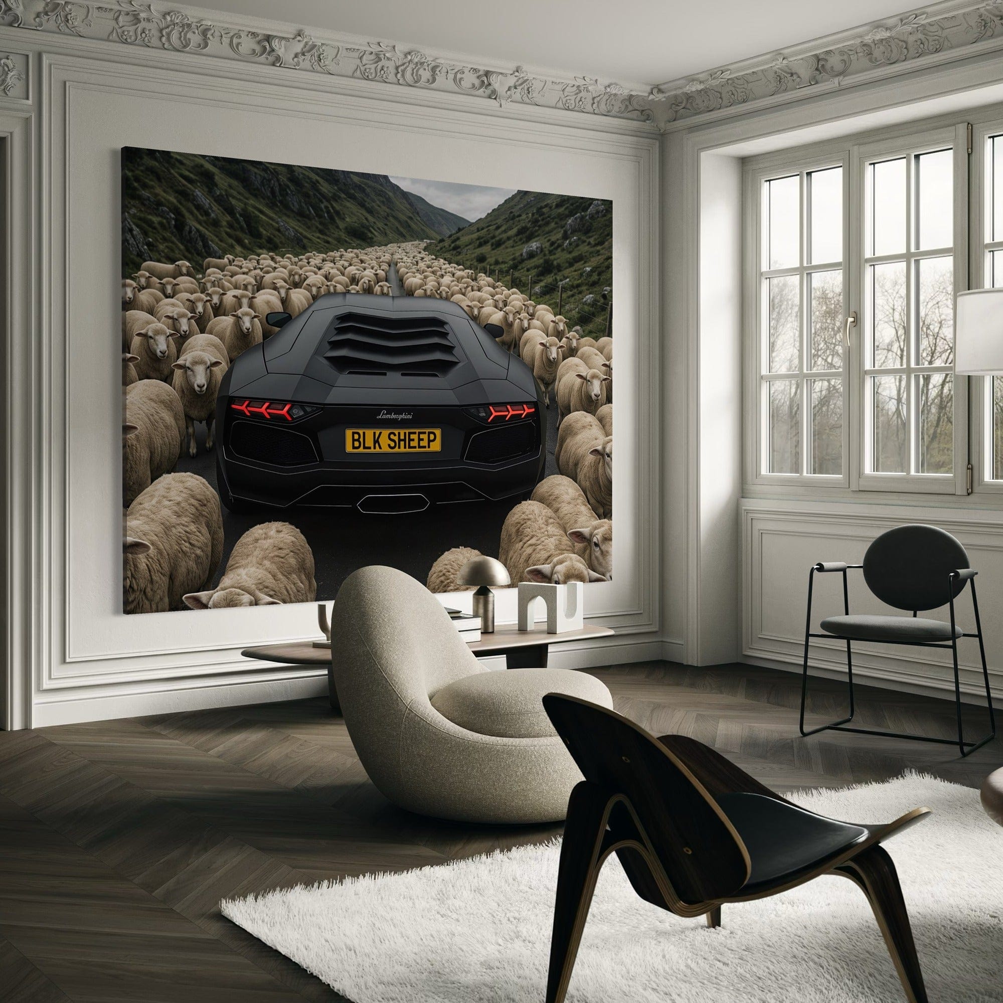 Lamborghini Aventador - Out of the Flock Canvas